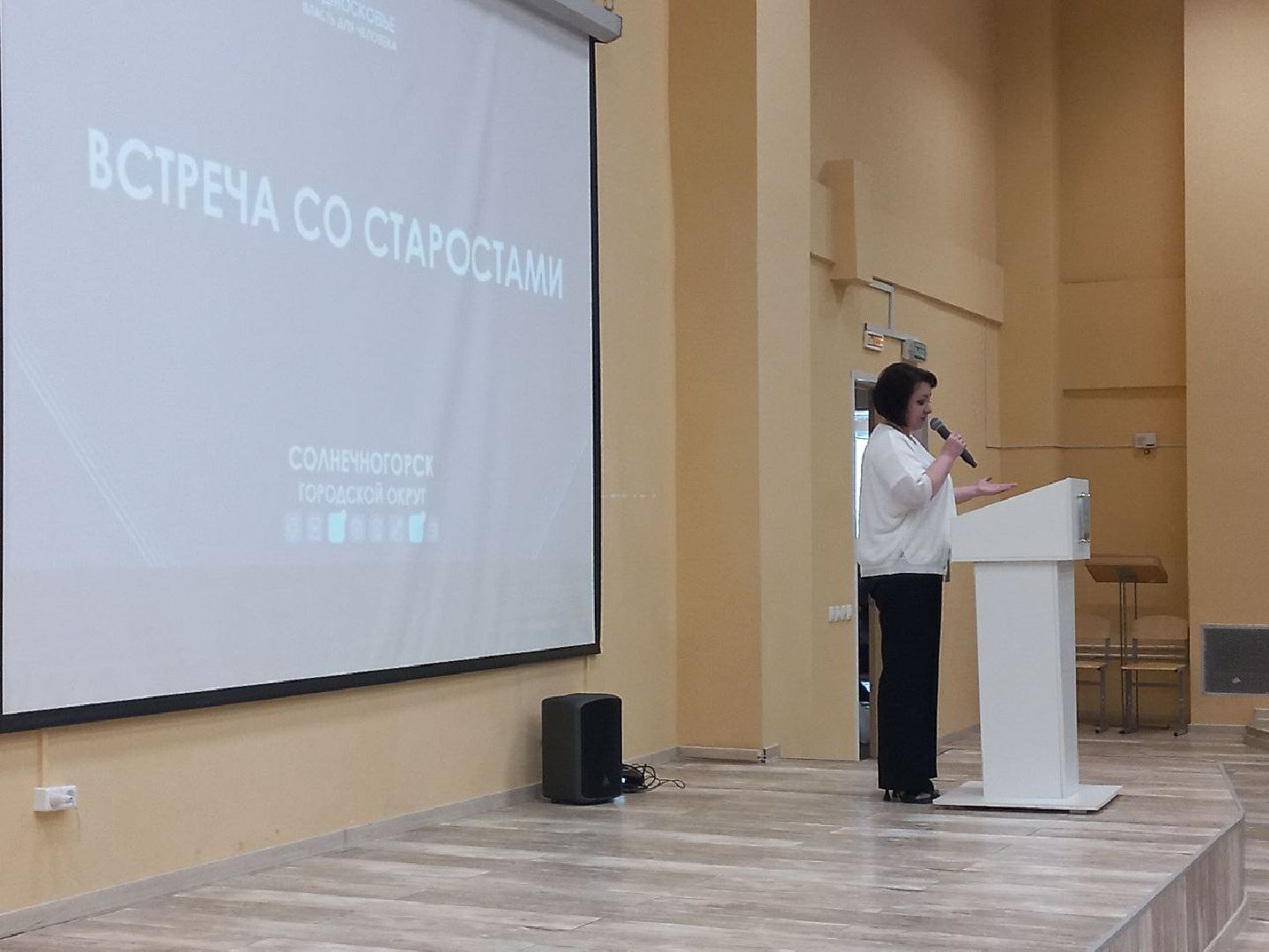 Солнечногорск, старосты, встреча, деревня, село