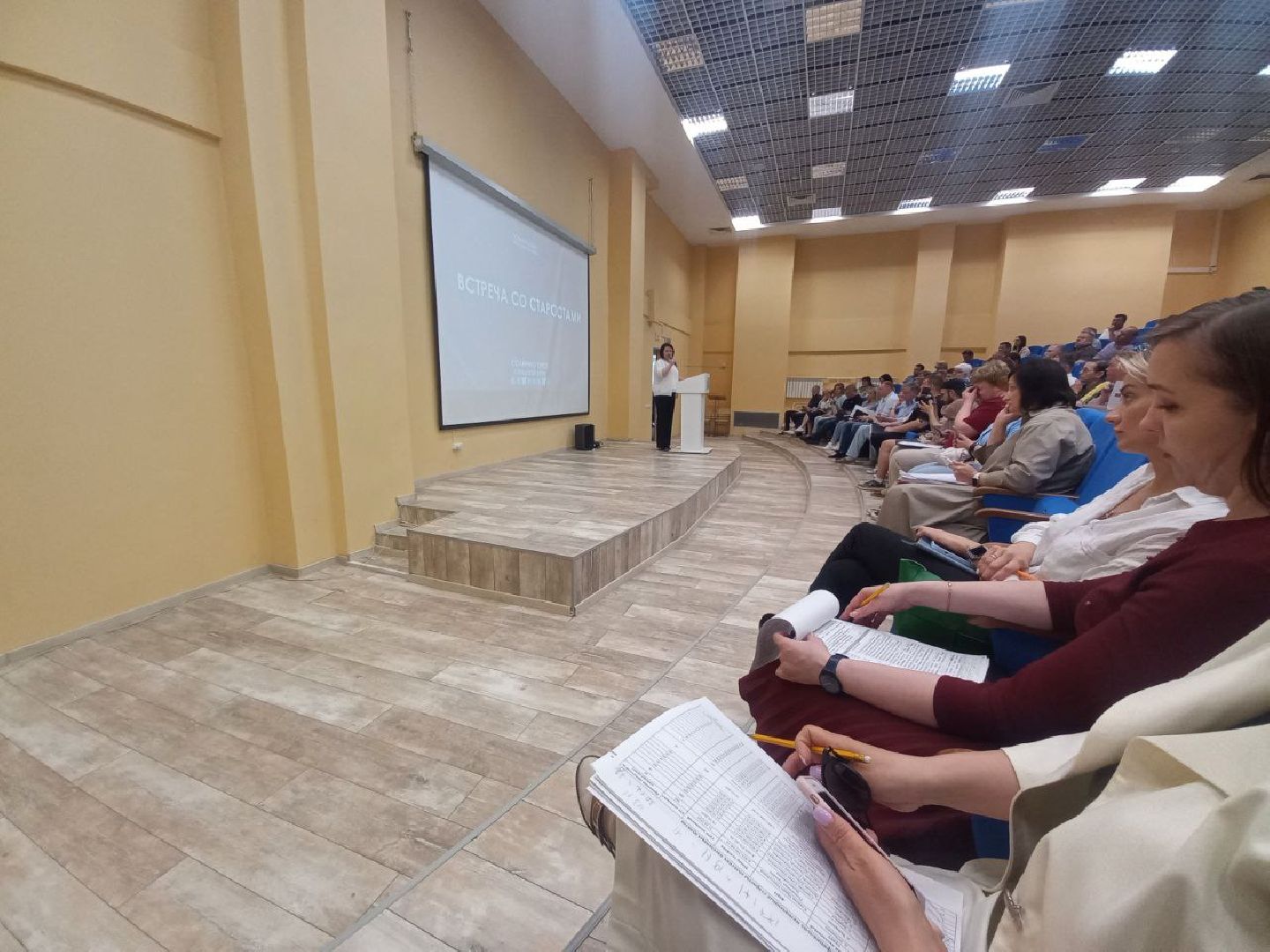 Солнечногорск, старосты, встреча, деревня, село