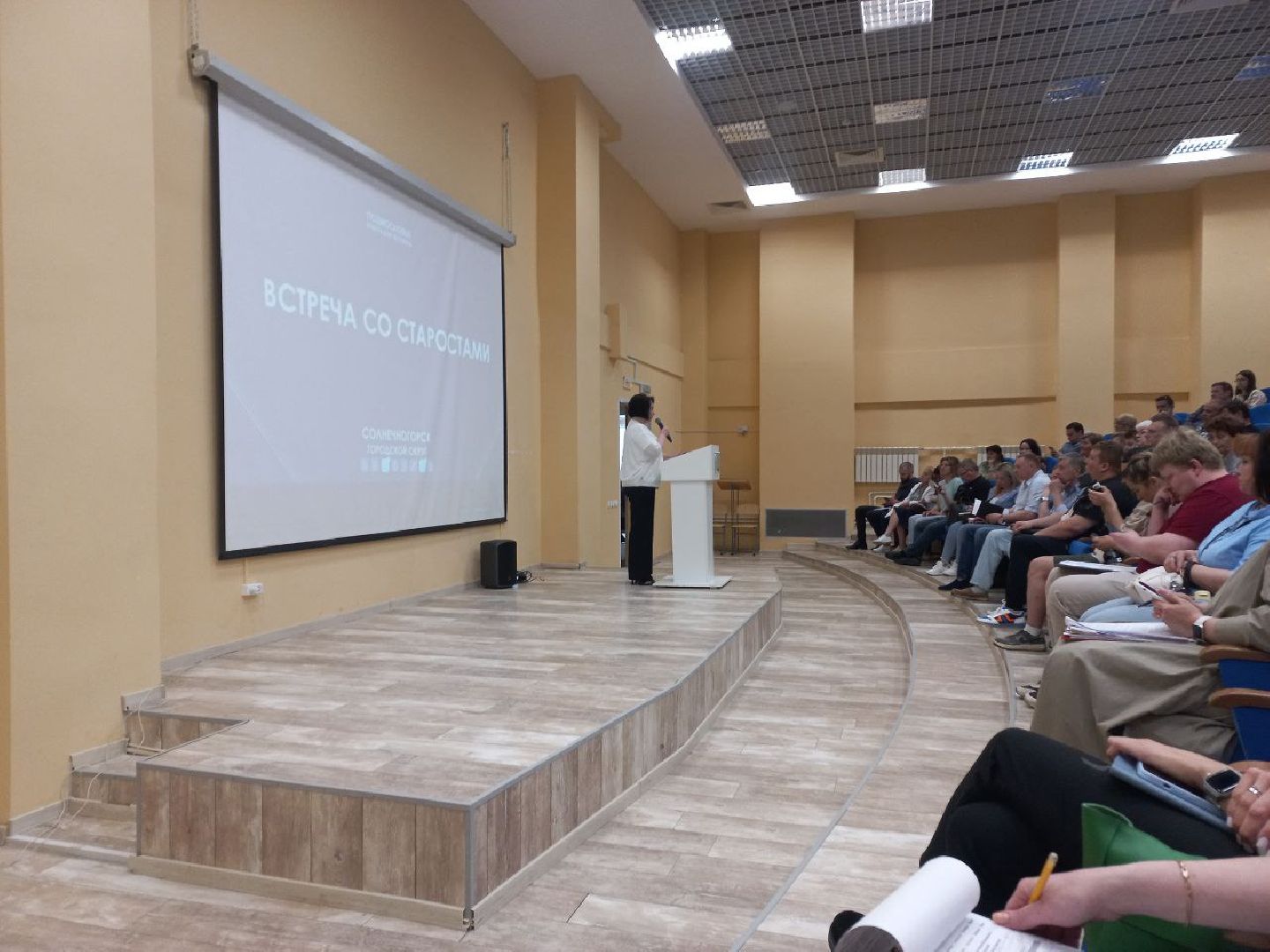 Солнечногорск, старосты, встреча, деревня, село