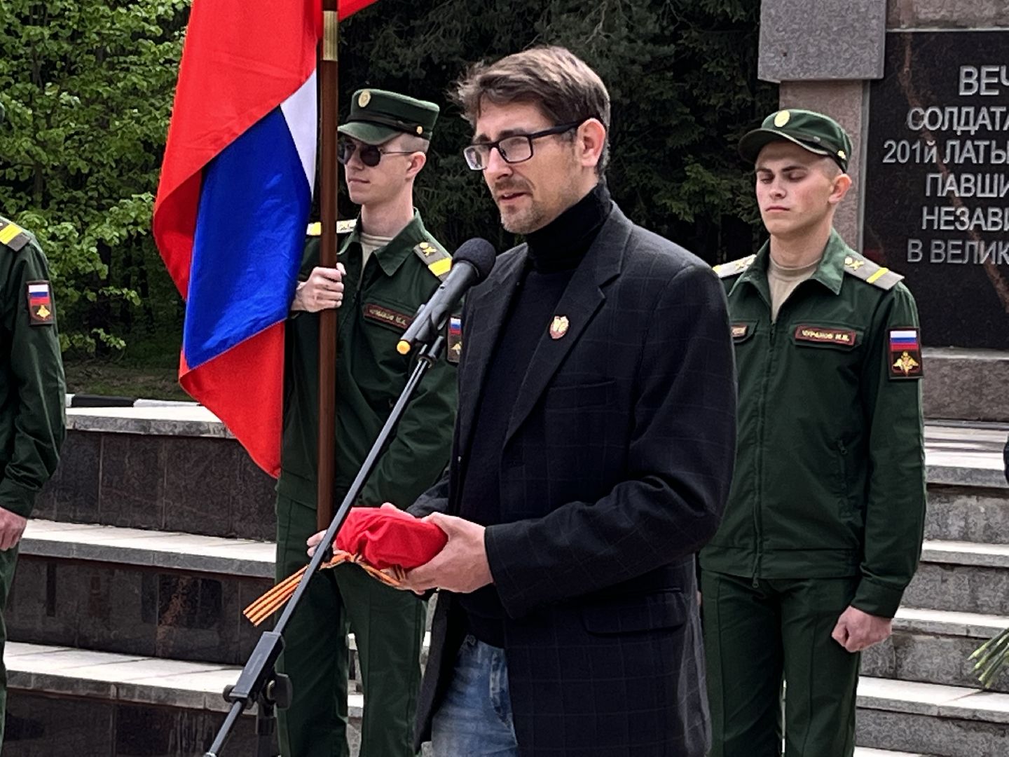 Наро-Фоминск, память, латыши, поисковое движение, Латышская дивизия, никто не забыт, память