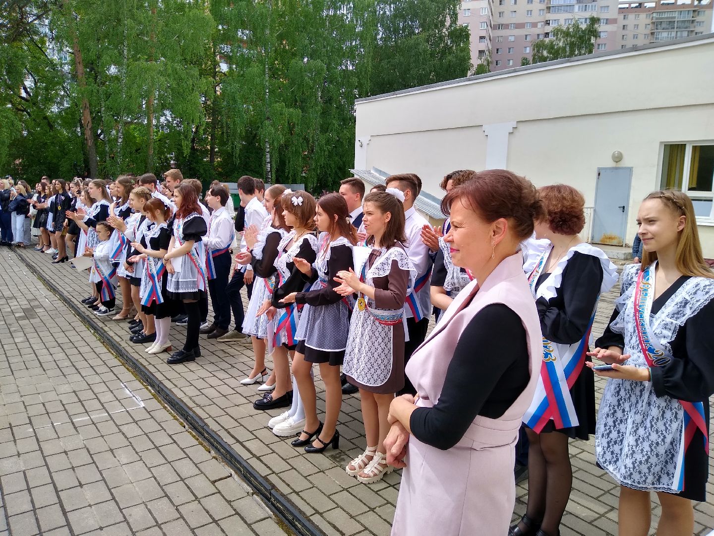 Раменское, образование, последний звонок в школе №5