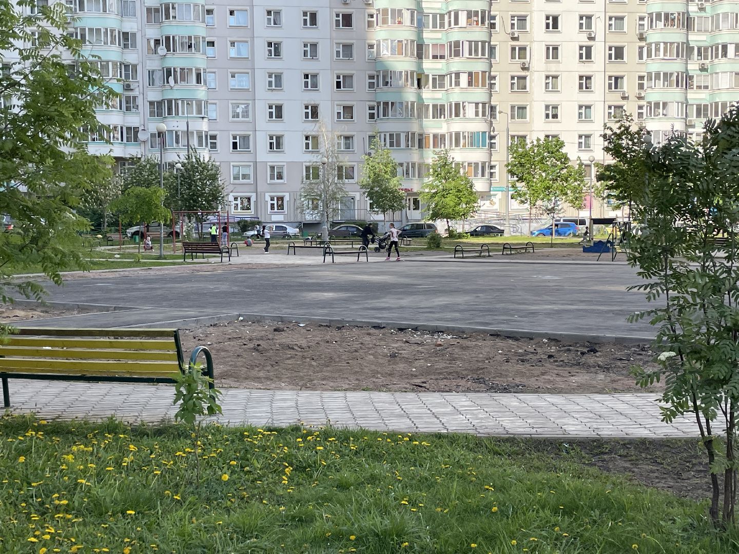 Дети, площадка, Люберцы, городок