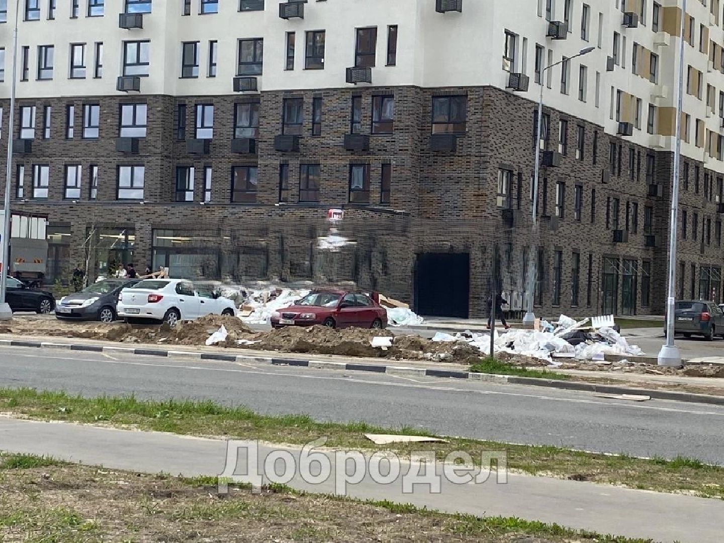 Свалка, мусор, Люберцы, двор