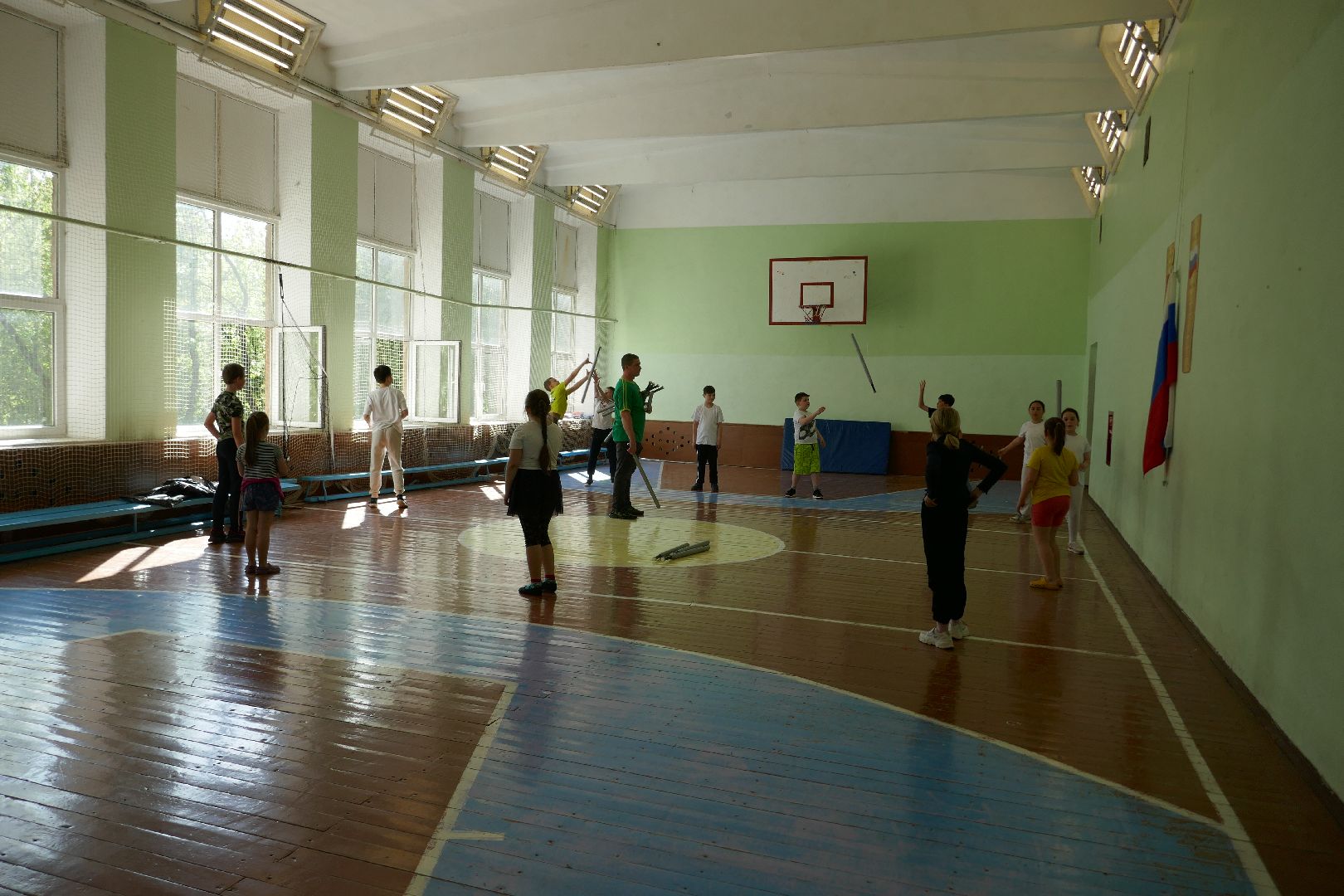 Подольск, казаки, казачий класс, фланкировка, шашка, патриотизм, воспитание