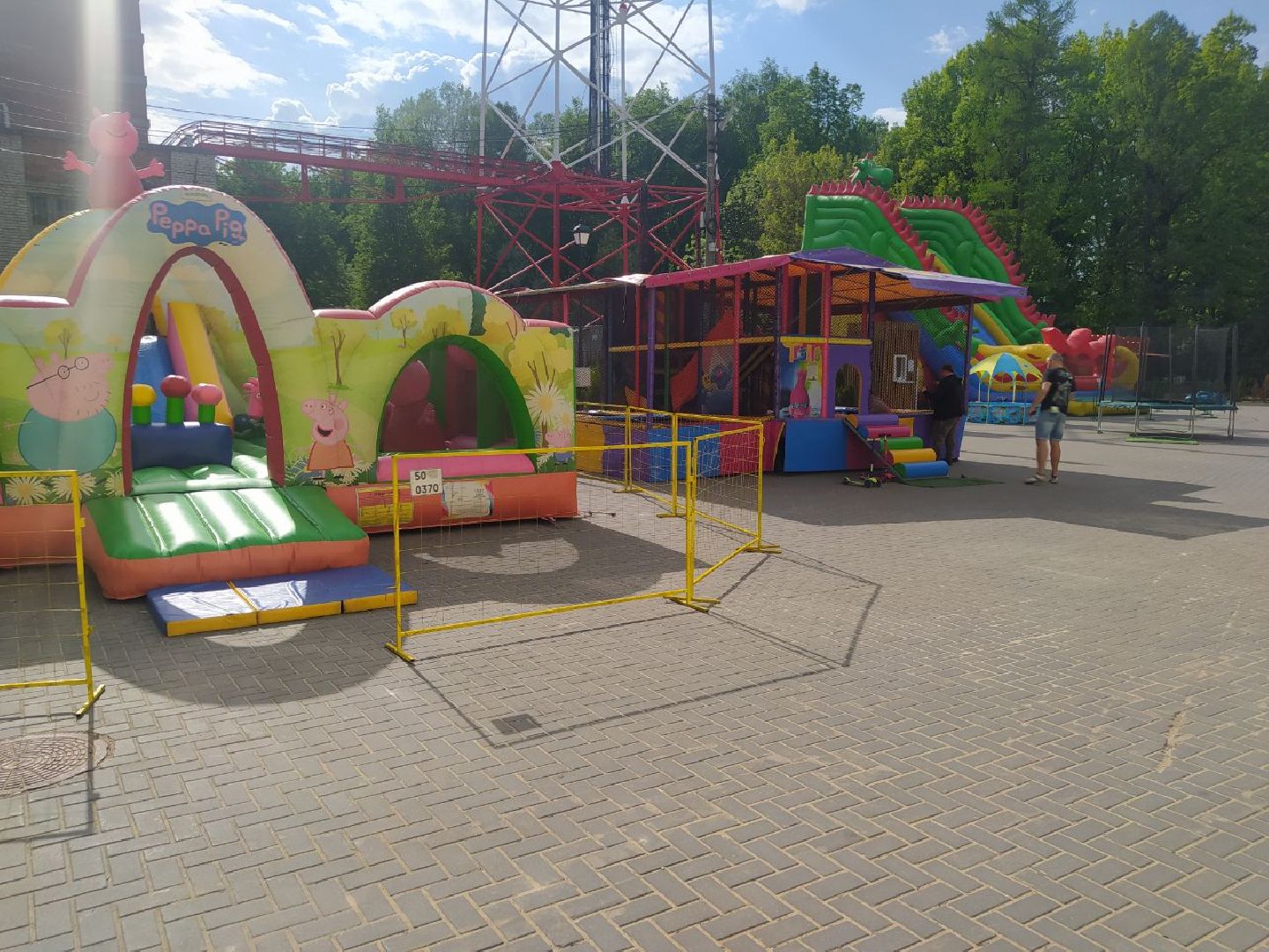 Истра, Парки, Аттракционы, дети,