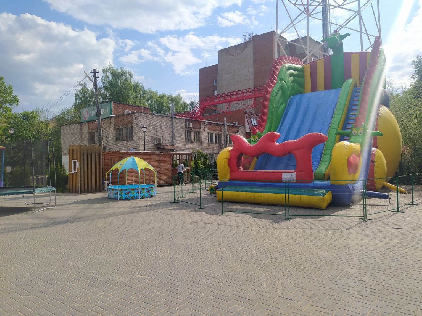 Истра, Парки, Аттракционы, дети,