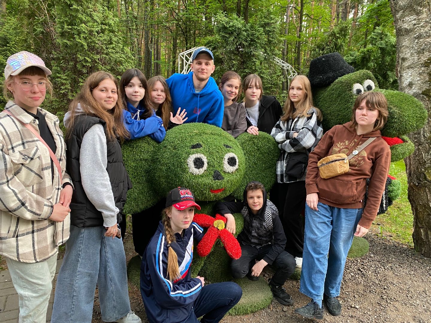 Домодедово, парк Ёлочки, волонтёры, молодёжь