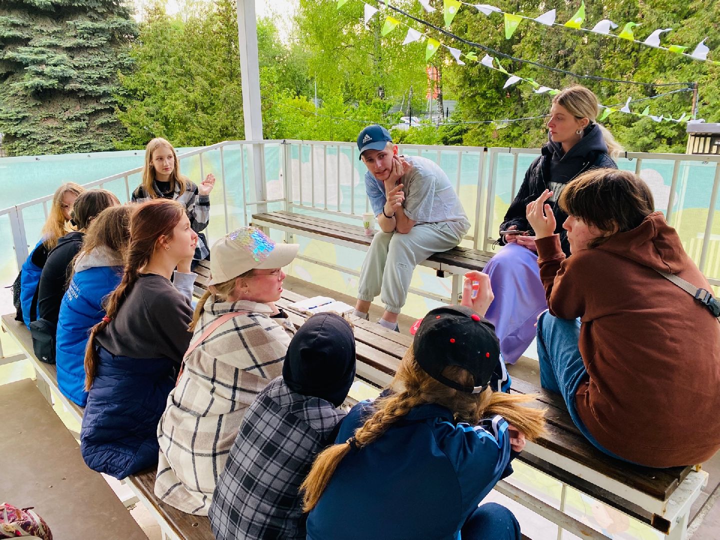 Домодедово, парк Ёлочки, волонтёры, молодёжь