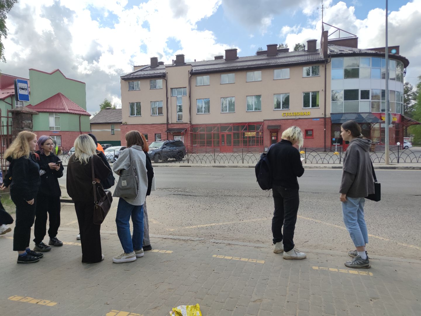 Уборка, дворники, Дубна