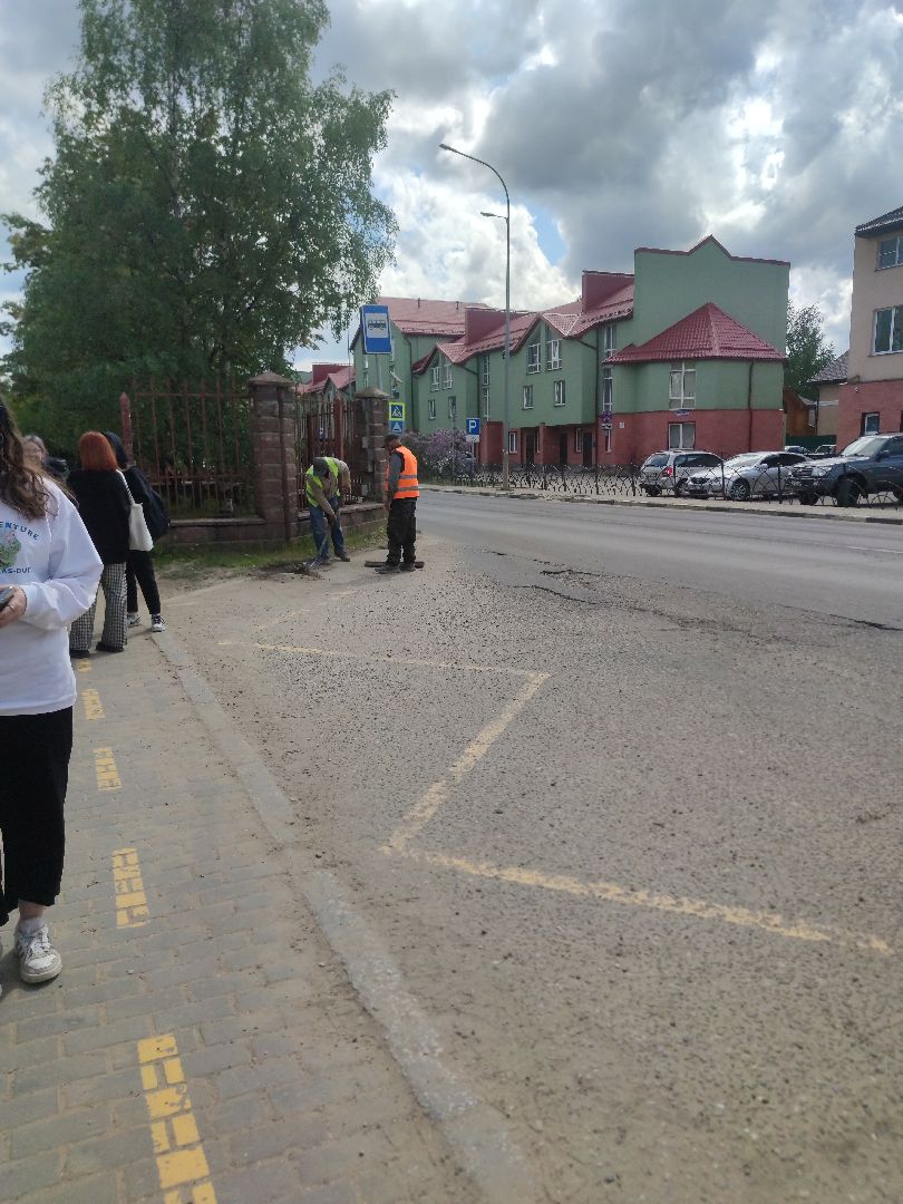 Уборка, дворники, Дубна