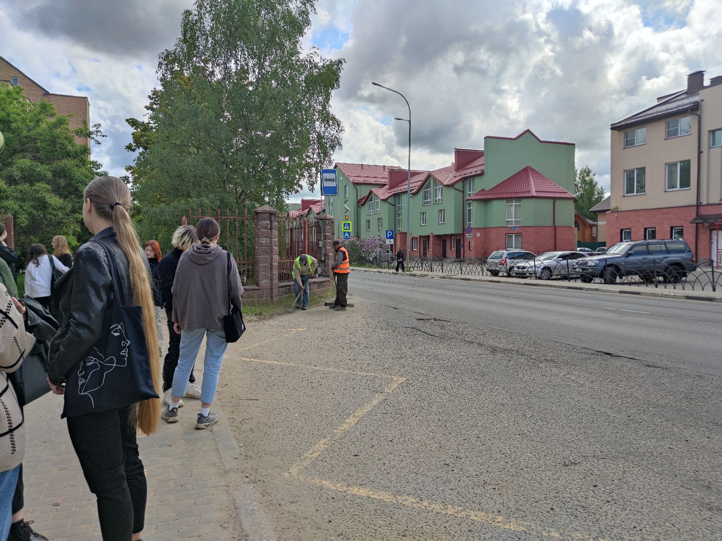 Уборка, дворники, Дубна