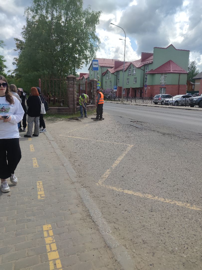 Уборка, дворники, Дубна