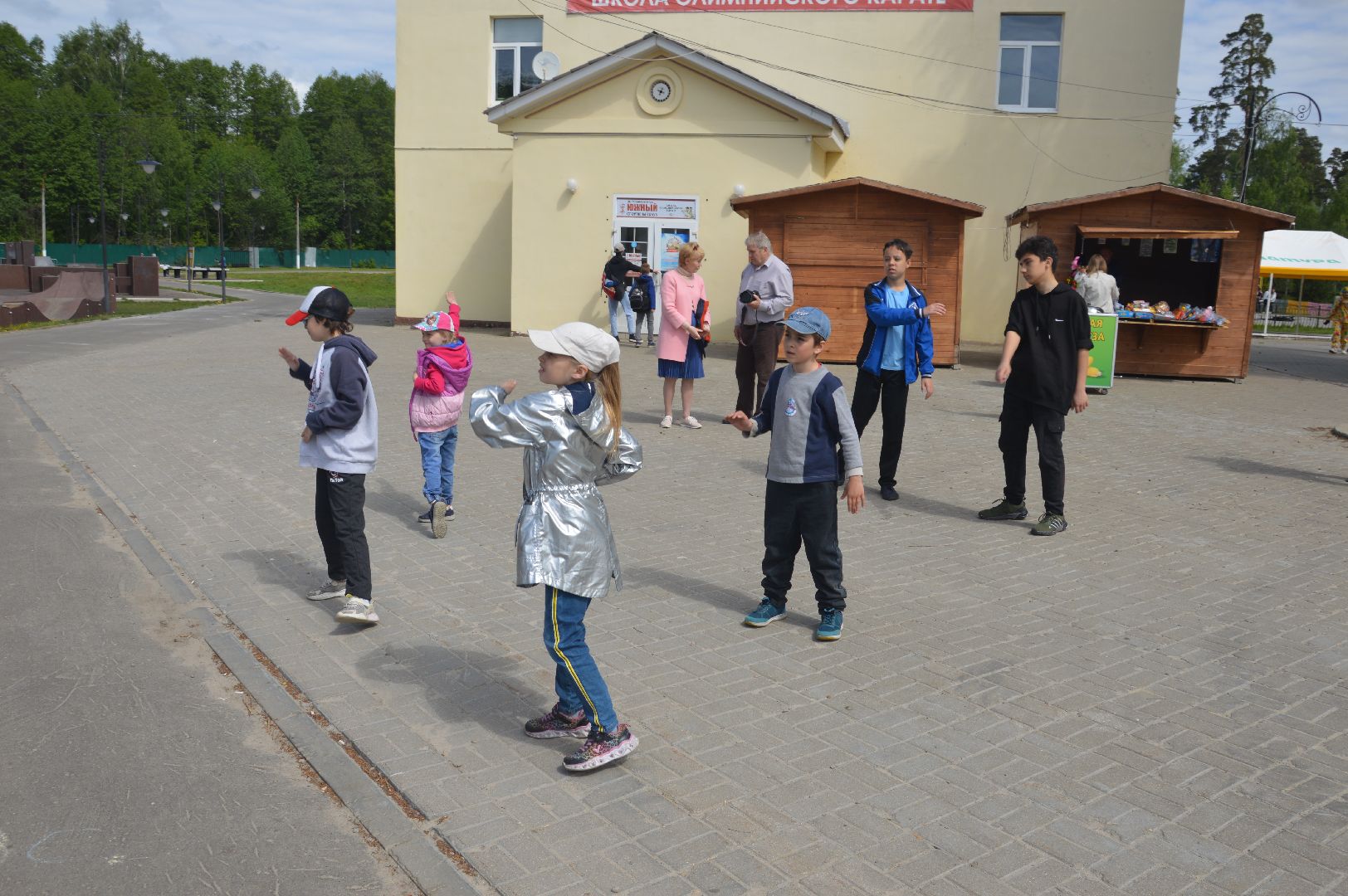День здорового образа жизни Подмосковья, Шатура, Парк, Зарядка