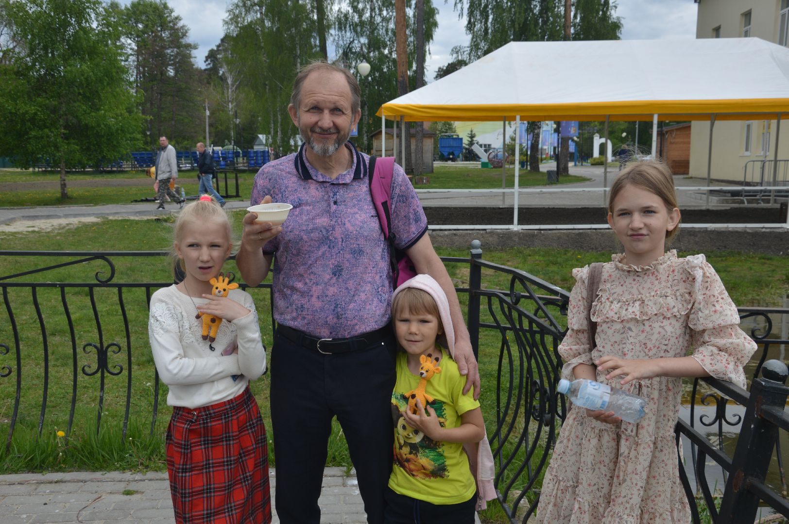 гуляния в парке, Шатура