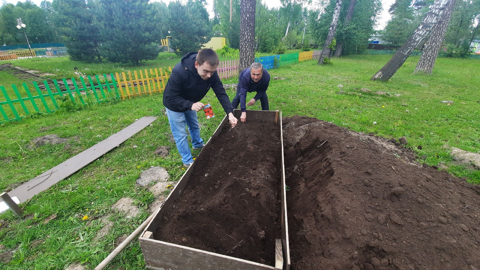 Шатура, парк, Парковый ответ, цветы,