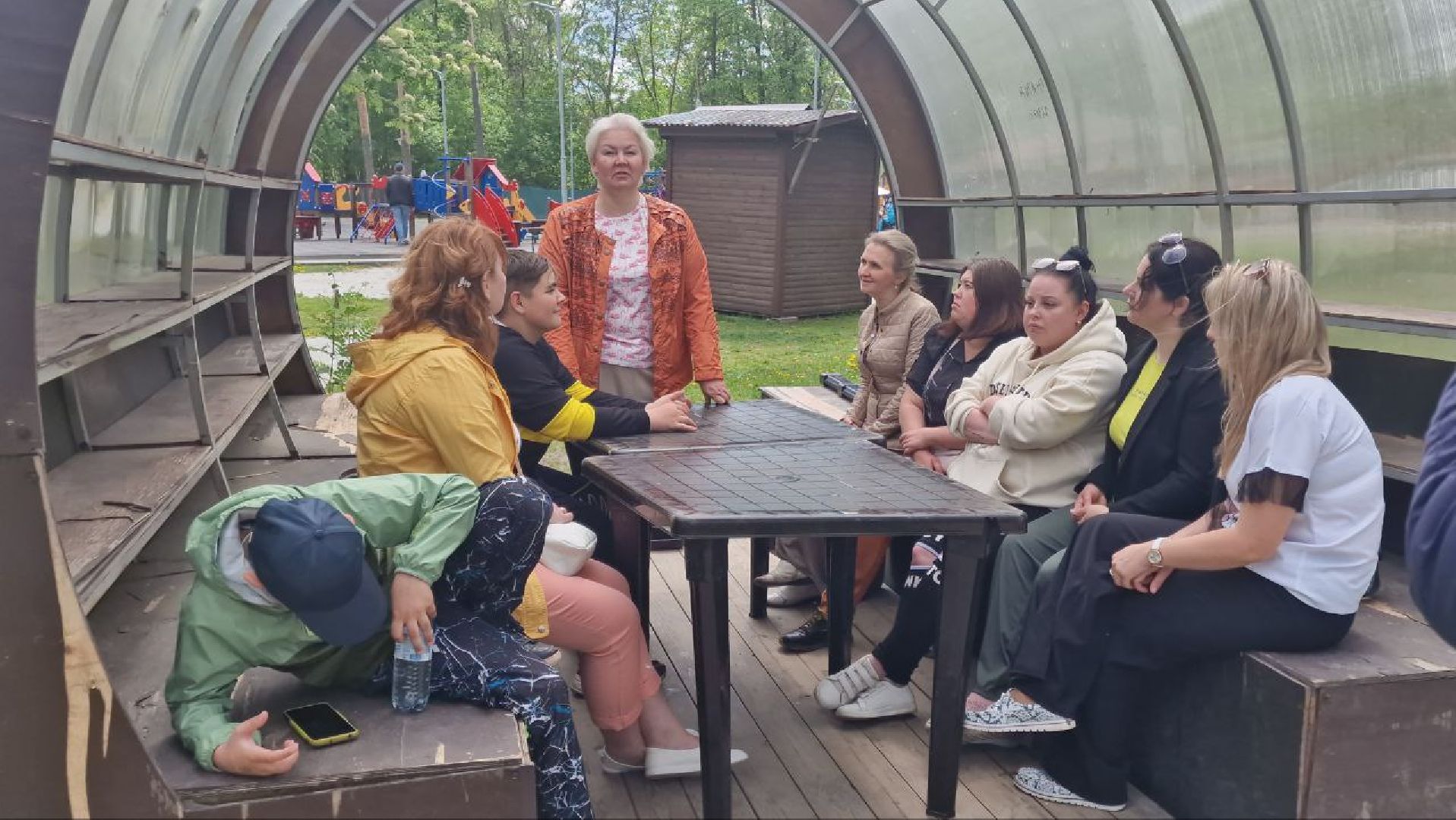 Шатура, парк, Парковый ответ, цветы,