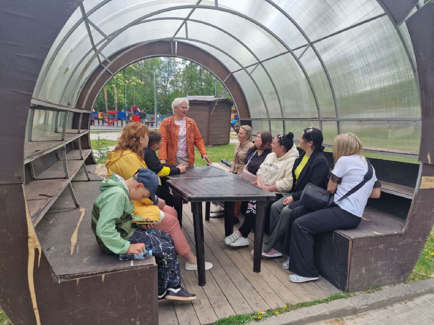 Шатура, парк, Парковый ответ, цветы,