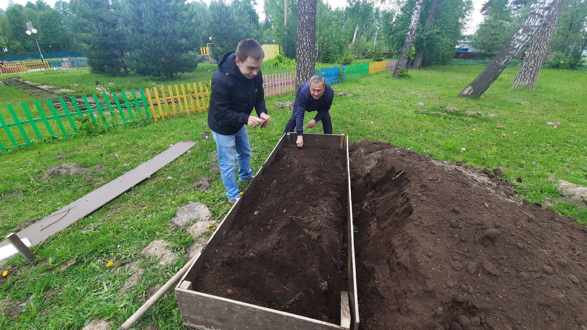 Шатура, парк, Парковый ответ, цветы,