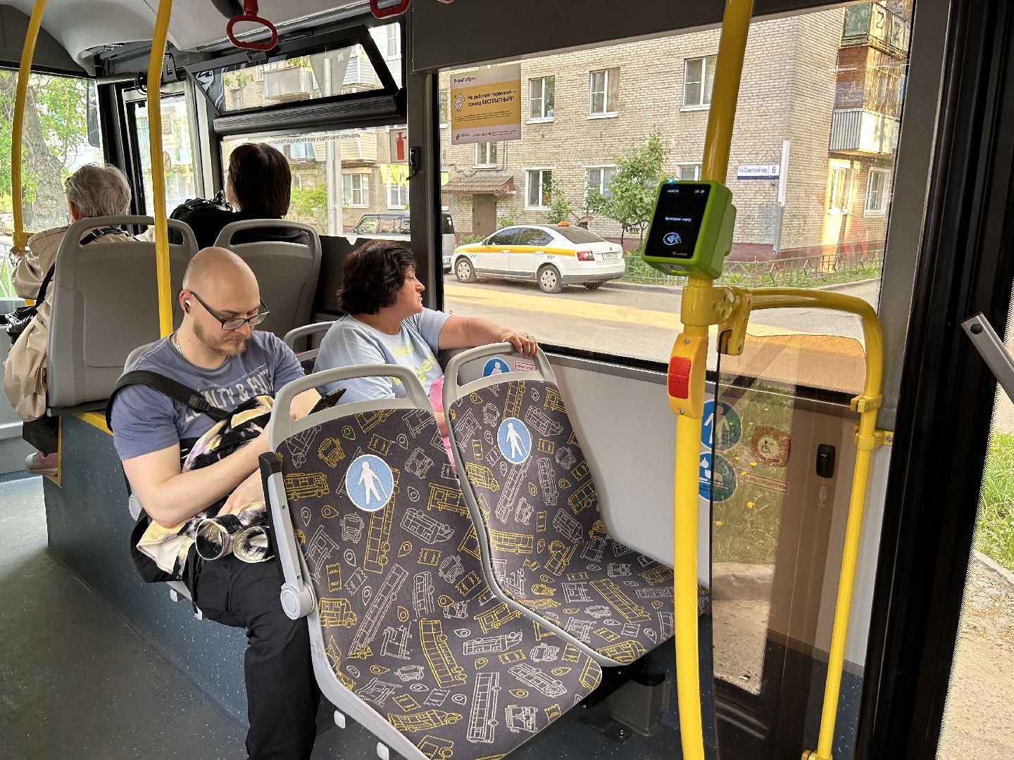 транспорт, новый автобус, Щелково, пассажиры