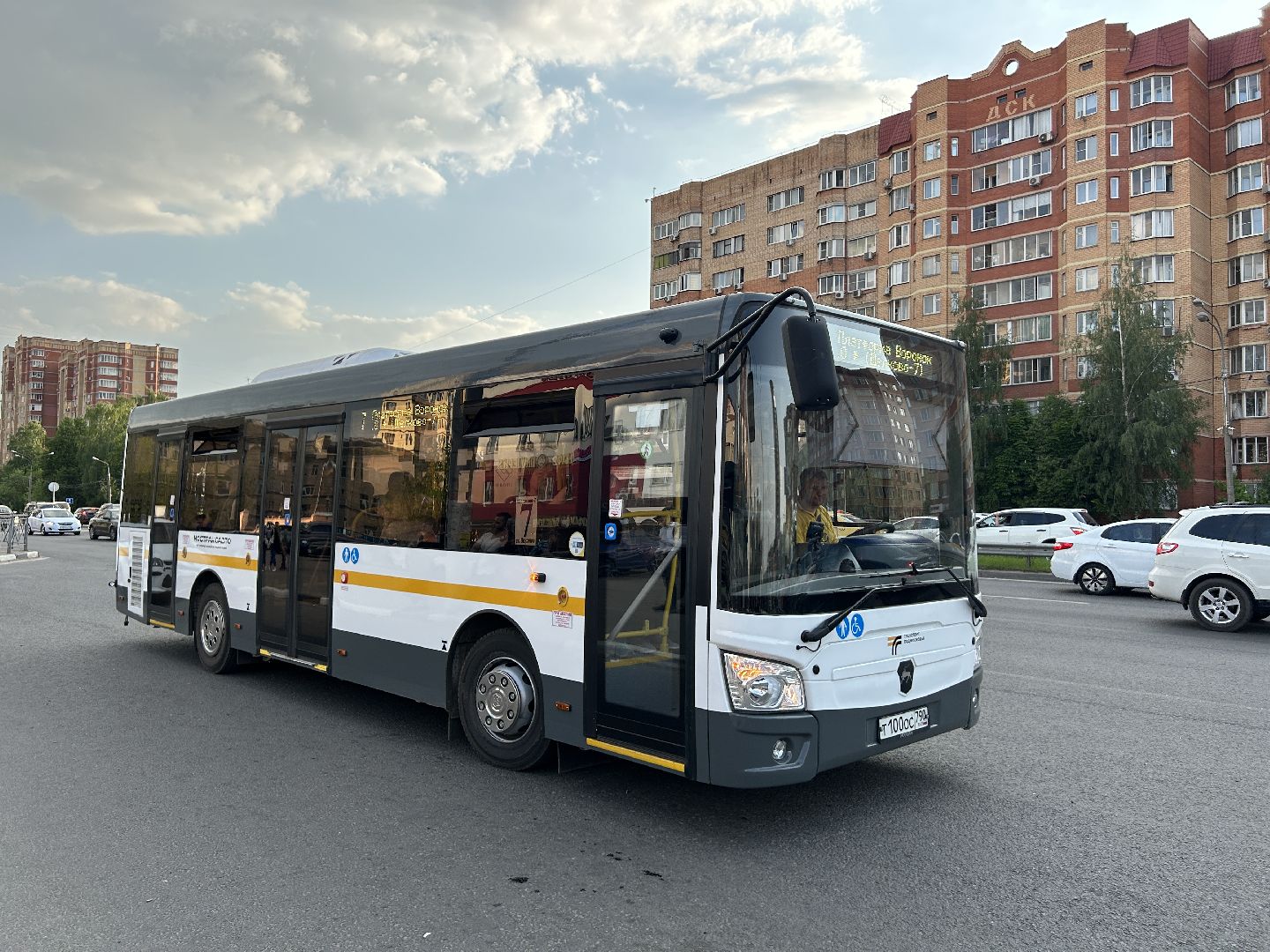 транспорт, новый автобус, Щелково, пассажиры