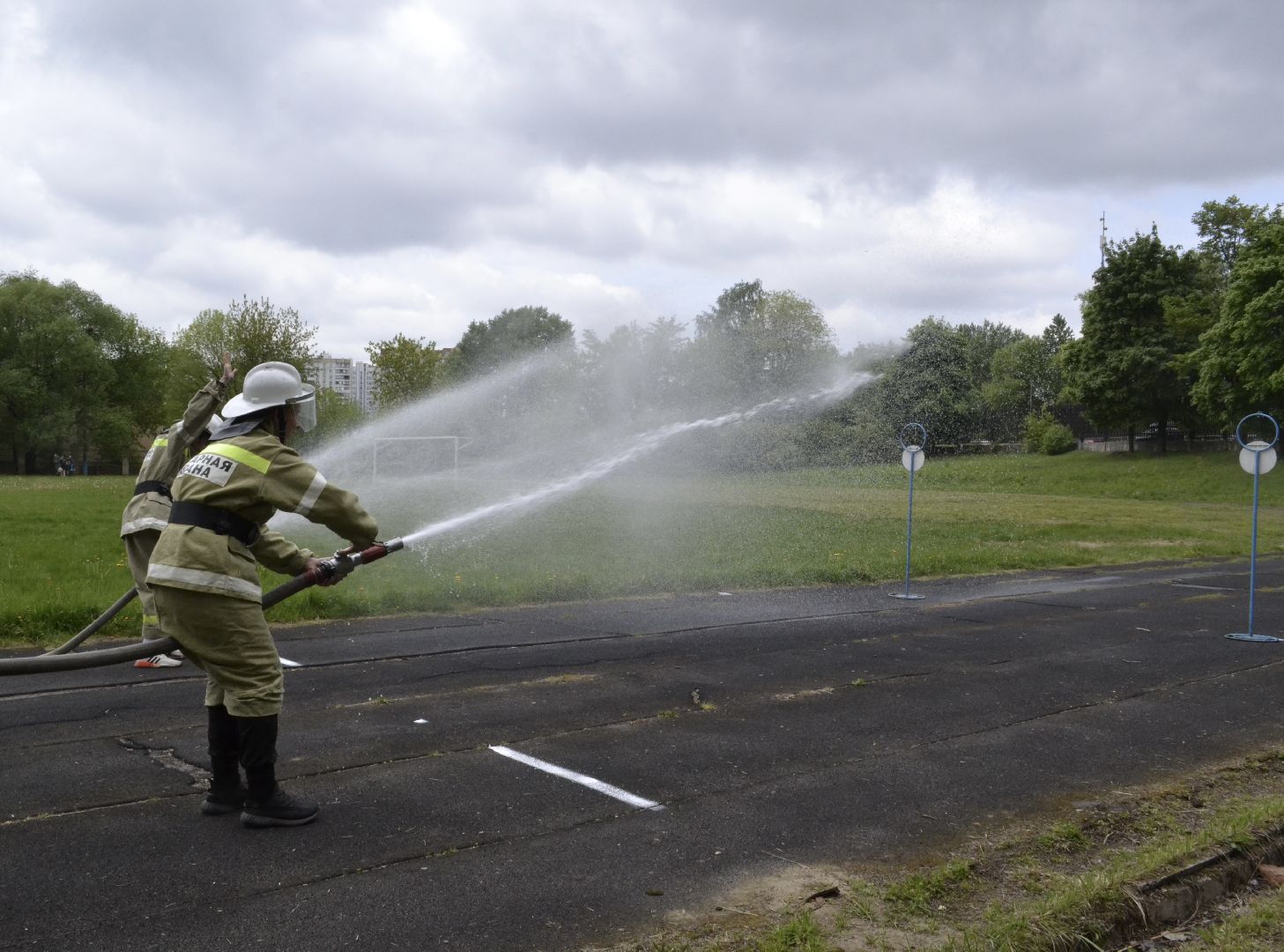 Балашиха, Подмосковье, пожарно-спасательный спорт, спартакиада, Мособлпожспас, кадеты, школы