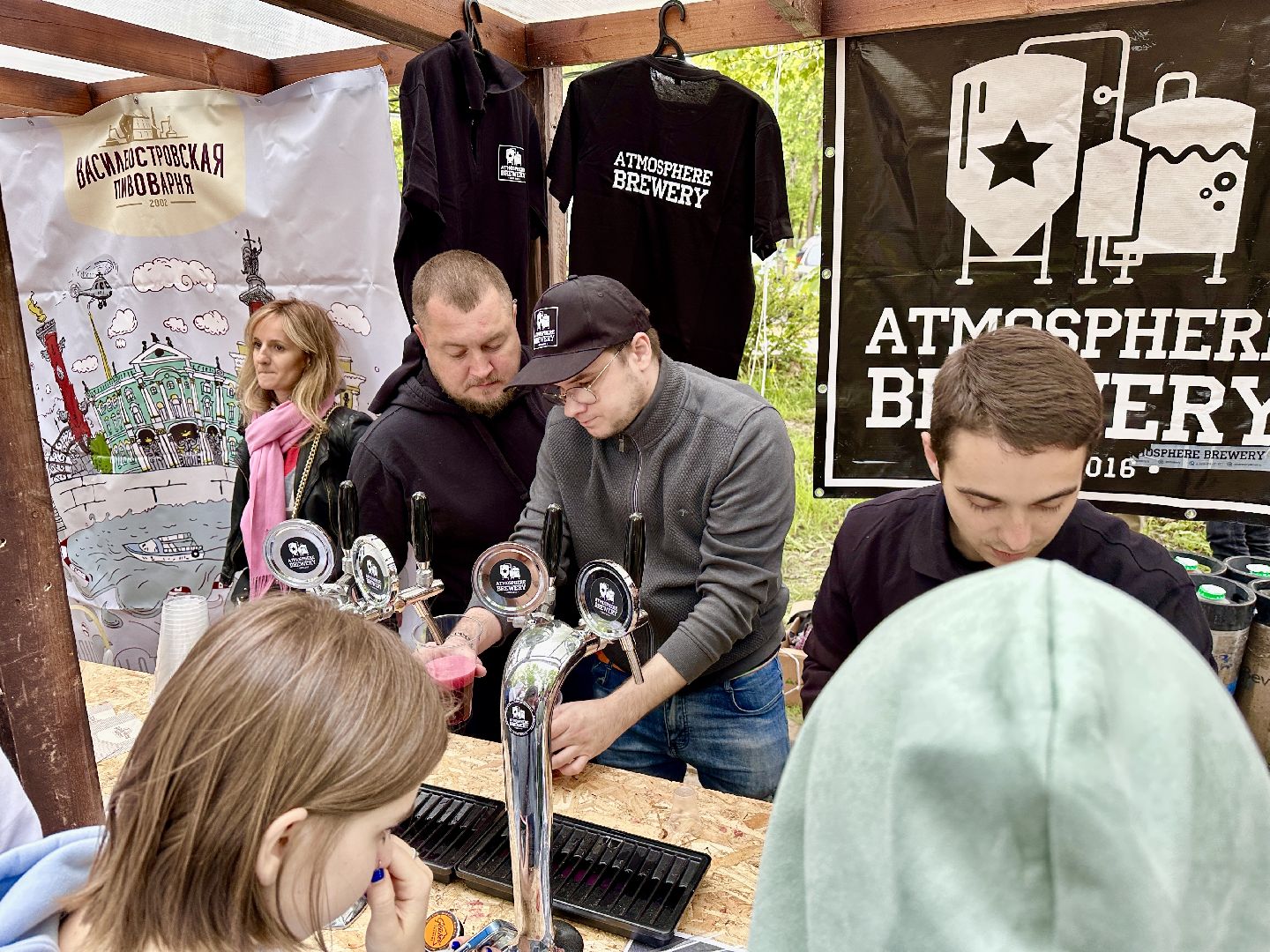 Клин, фестивали, пиво, люди