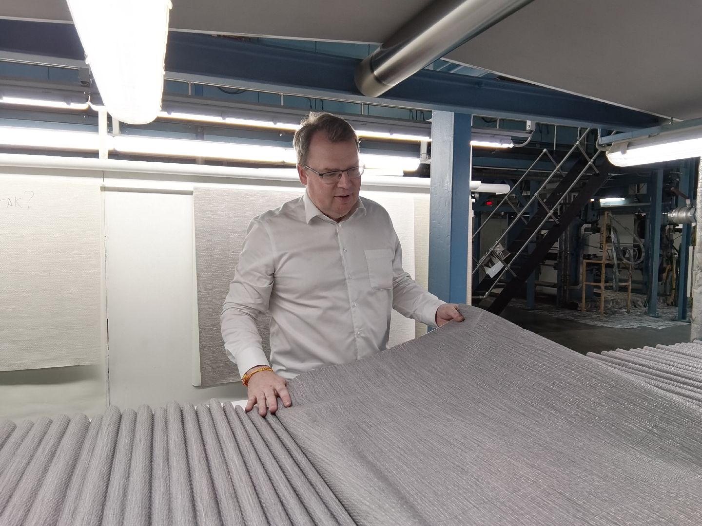 Балашиха, обойная фабрика ПАЛИТРА, обои, молодёжь, Ассоциация производителей обоев, Рособои, президент Ассоциации, проекты по развитию