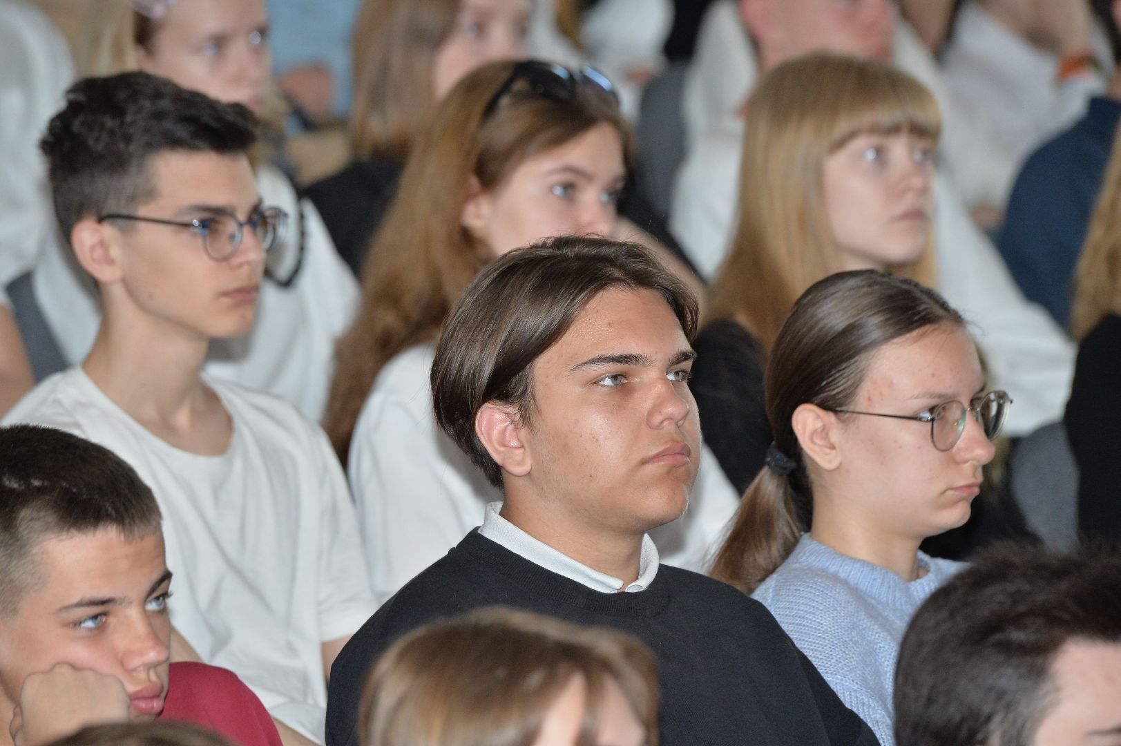 Можайск, Можайский городской округ, Подмосковье, урок мужества, Дугина, журналистка, политолог, СВО