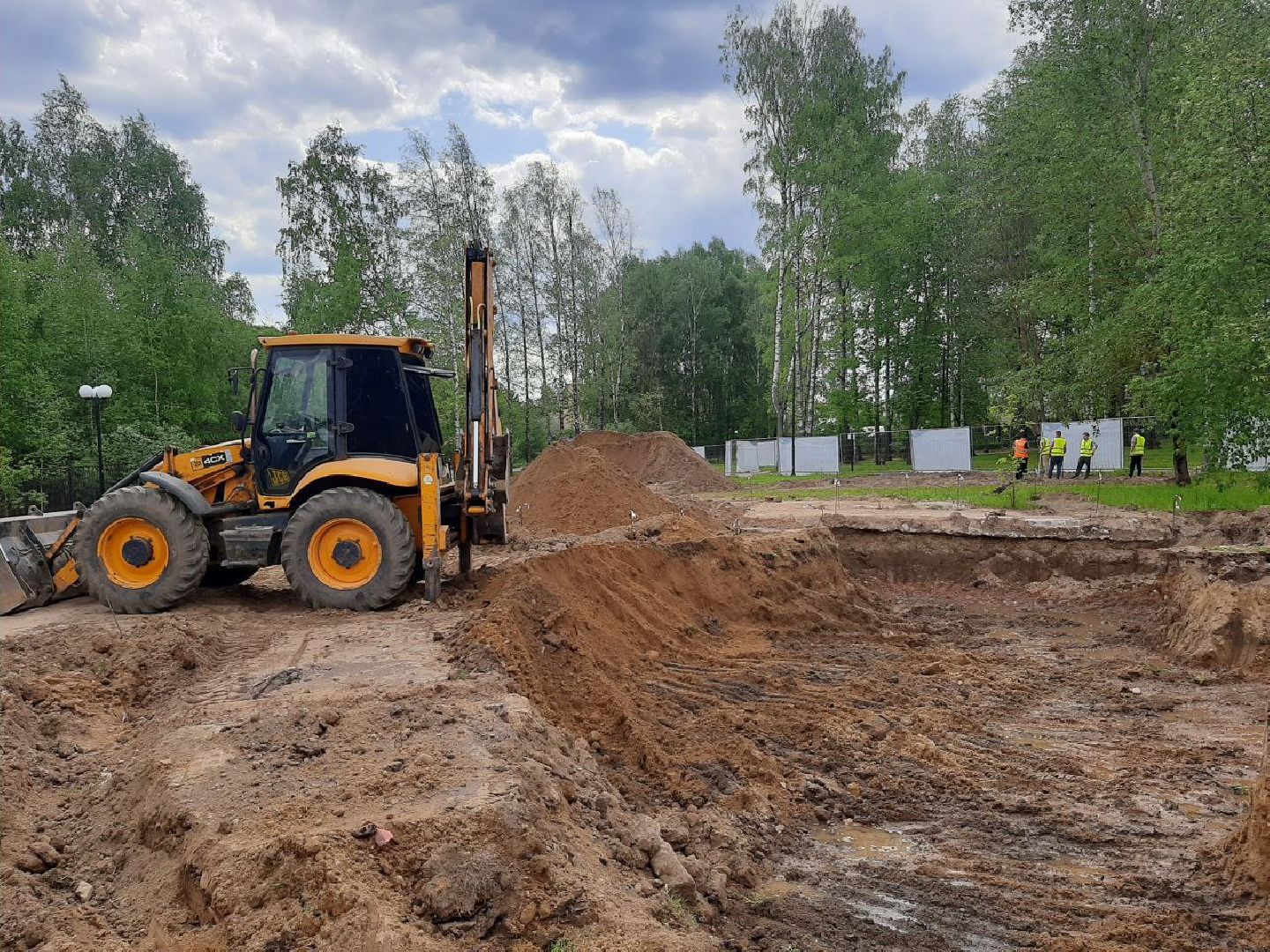 #паркпобеды, #талдом, #скейтпарк, #началоработ, #зонаотдыха