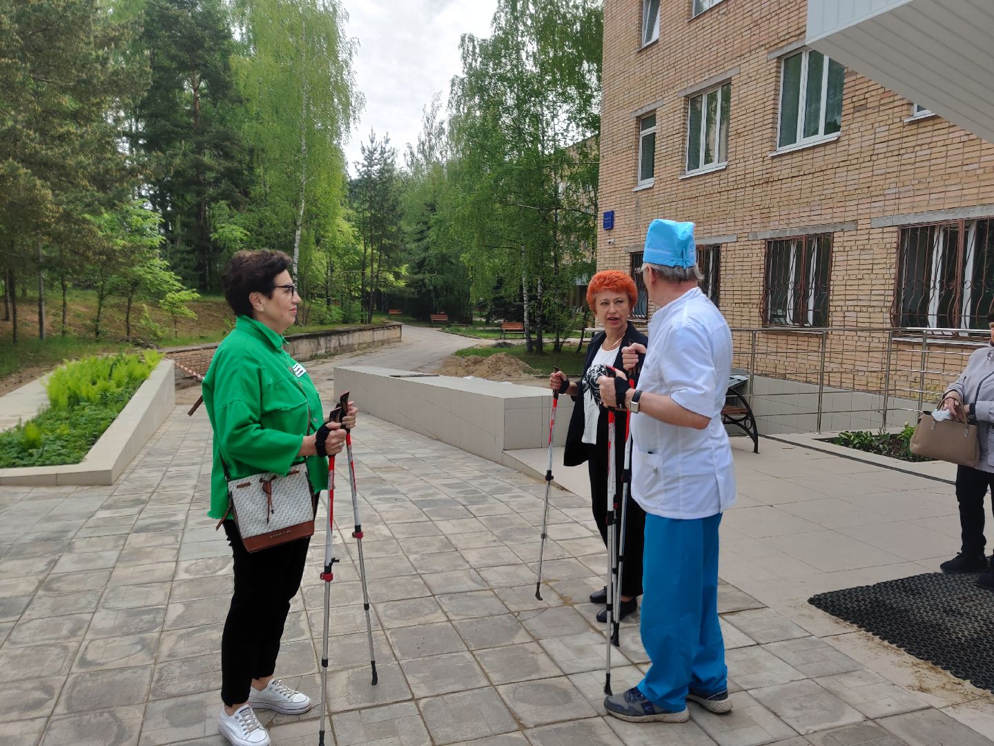 Красноармейск, Пушкинский, северная ходьба, физиотерапия, мастер-класс