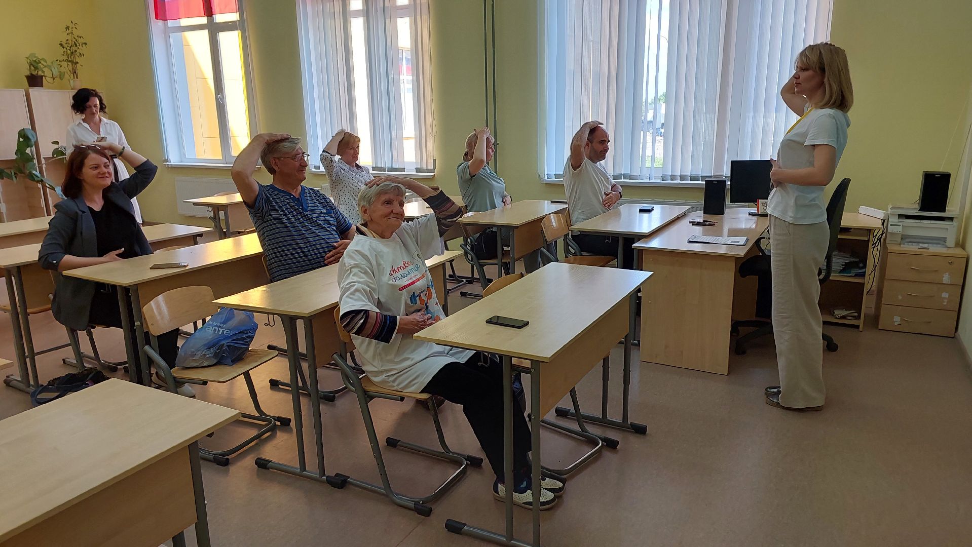 активное долголетие, серпухов, мастер-класс, нейробика, нейросеть,