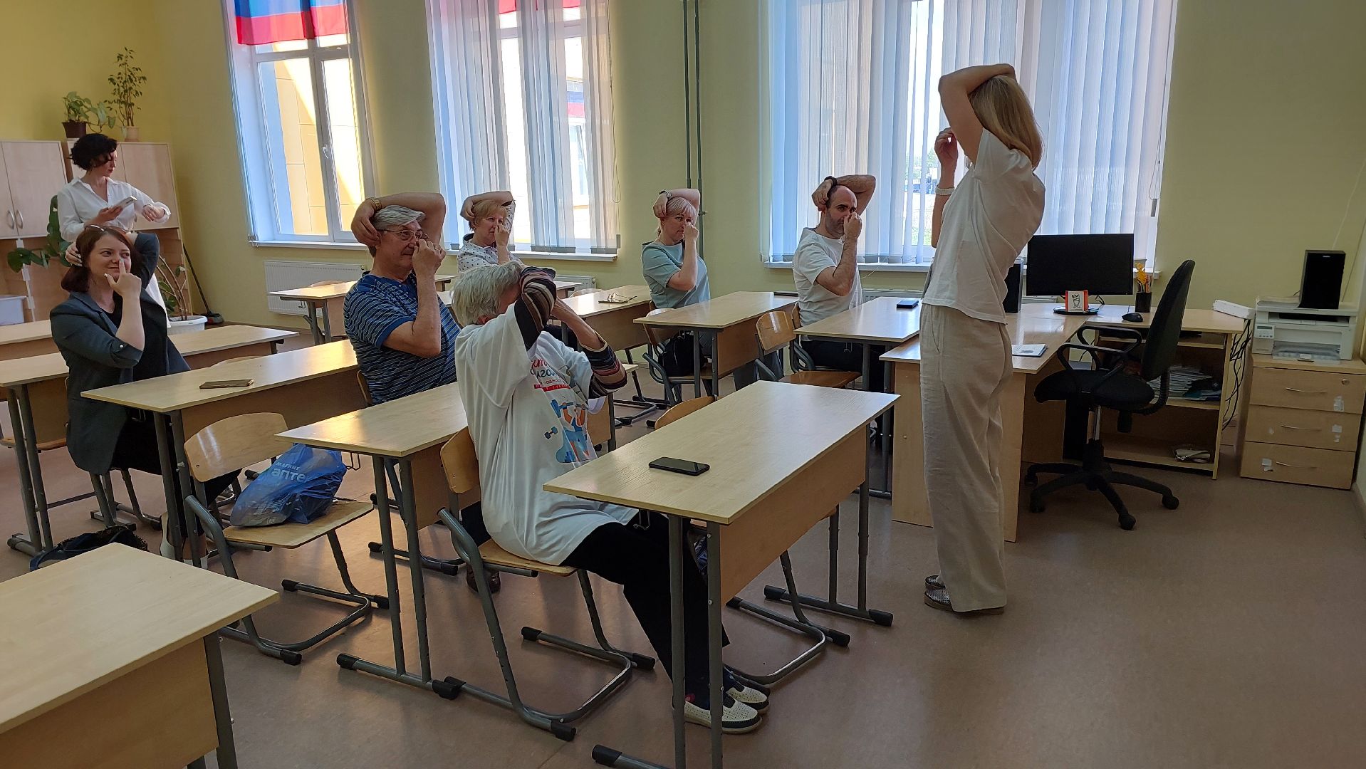 активное долголетие, серпухов, мастер-класс, нейробика, нейросеть,