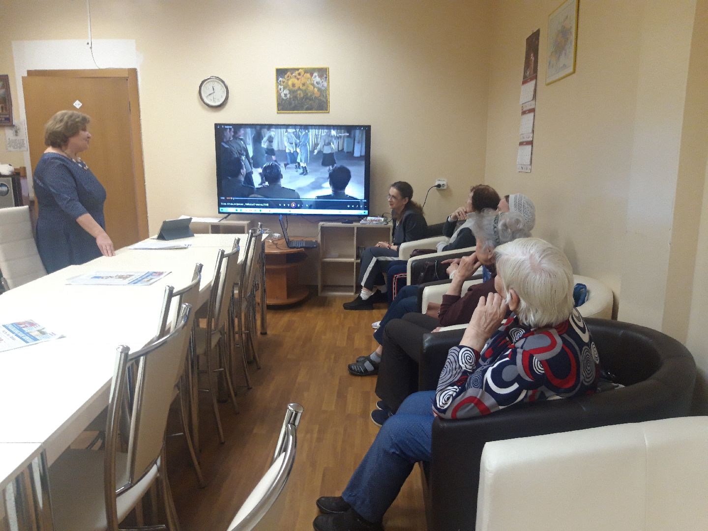 пенсионеры, концерт,