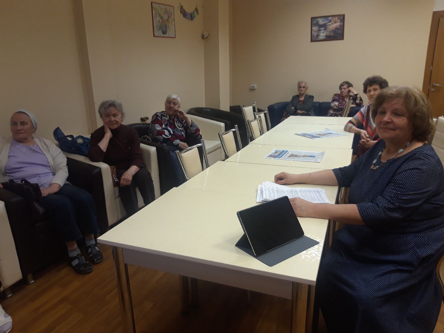 пенсионеры, концерт,