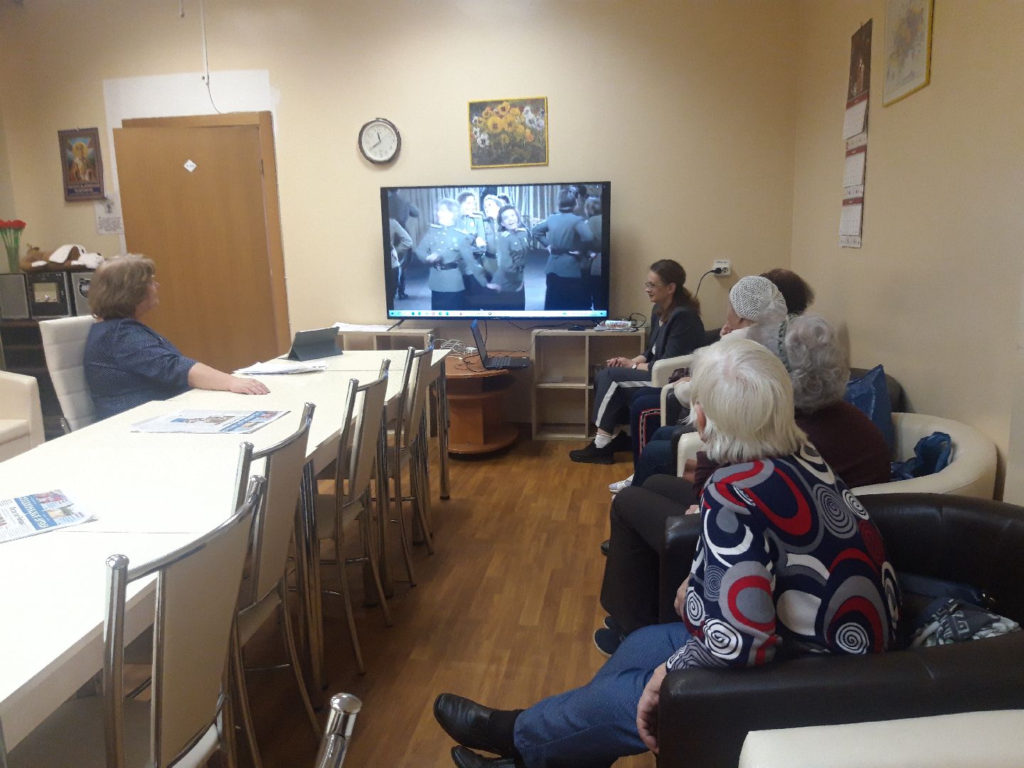 пенсионеры, концерт,