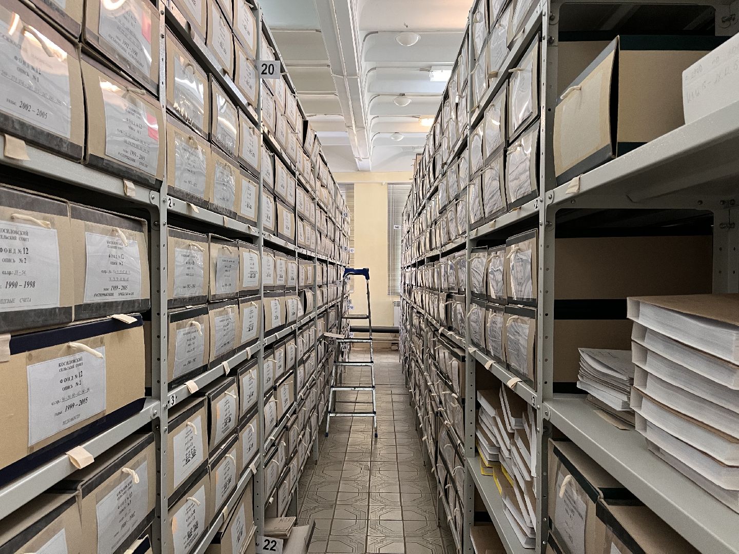 Шаховская, архив, Истрия