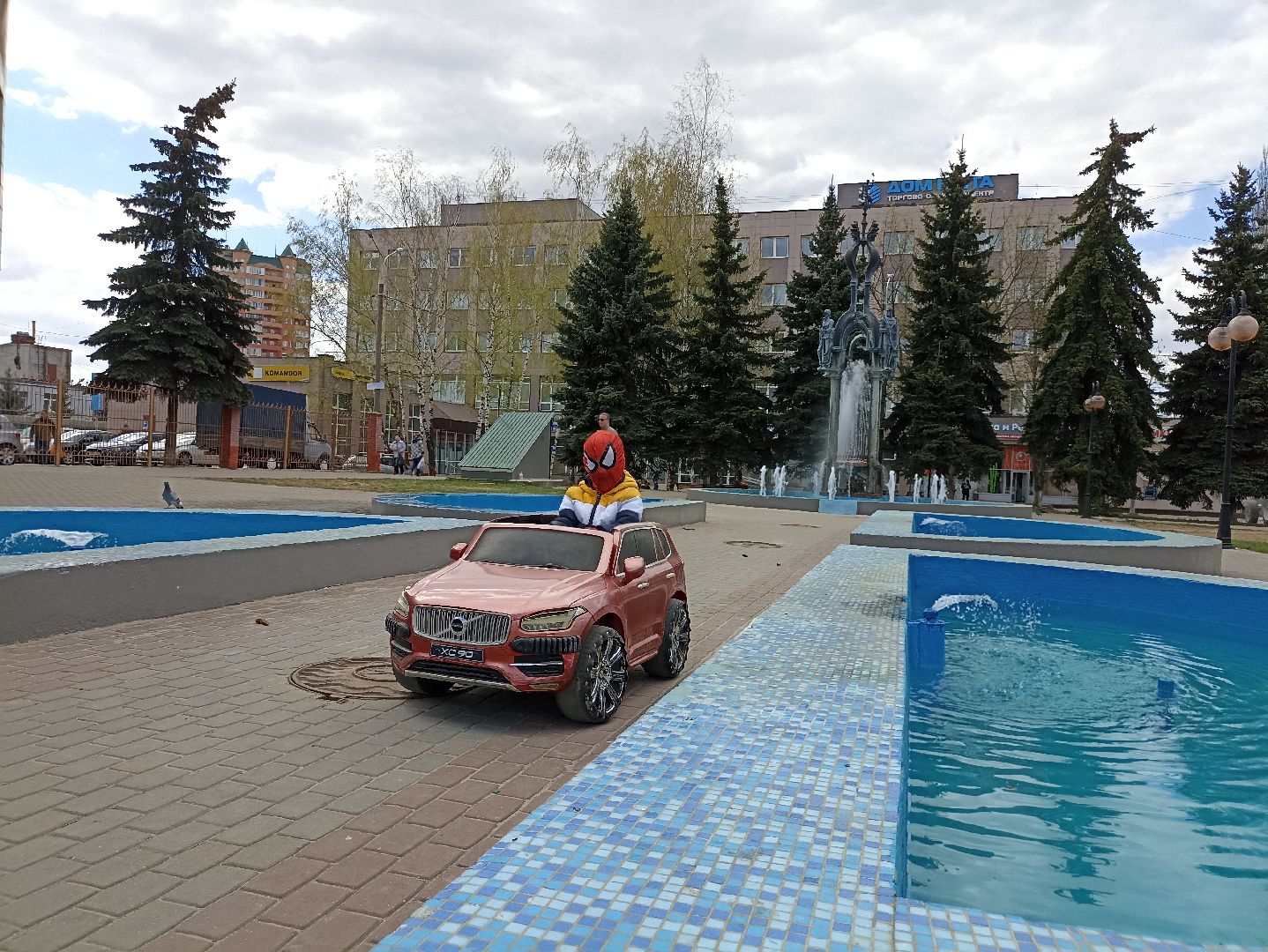 Серпухов, Подмосковье, дети, фонтаны, развлечения