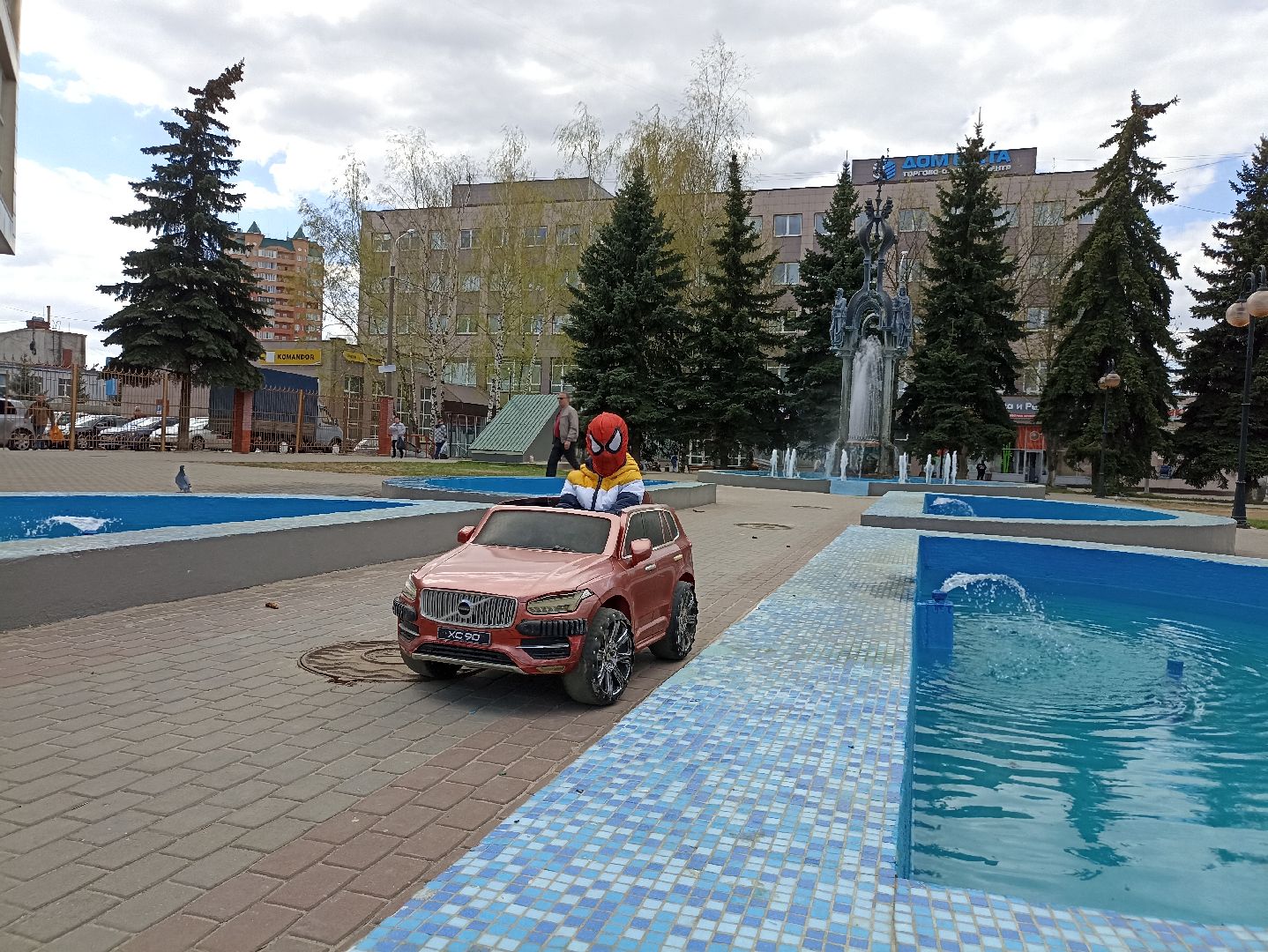 Серпухов, Подмосковье, дети, фонтаны, развлечения