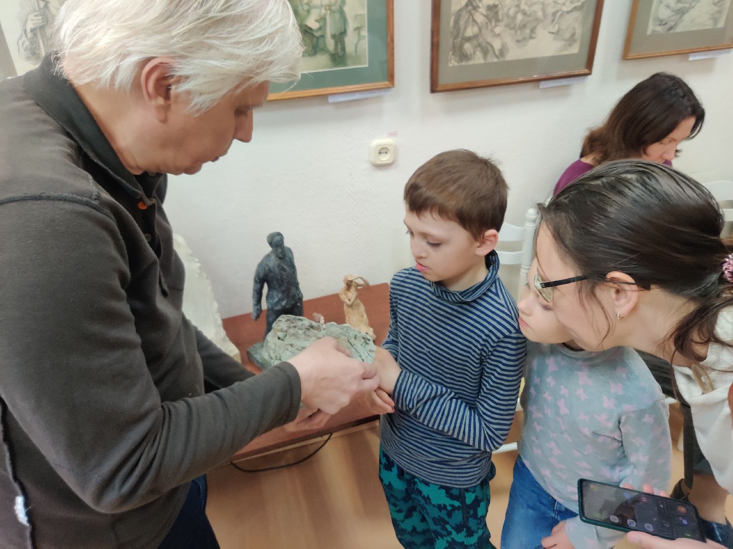 Красноармейск, Пушкинский, культура, скульптуры, ночь в музее,