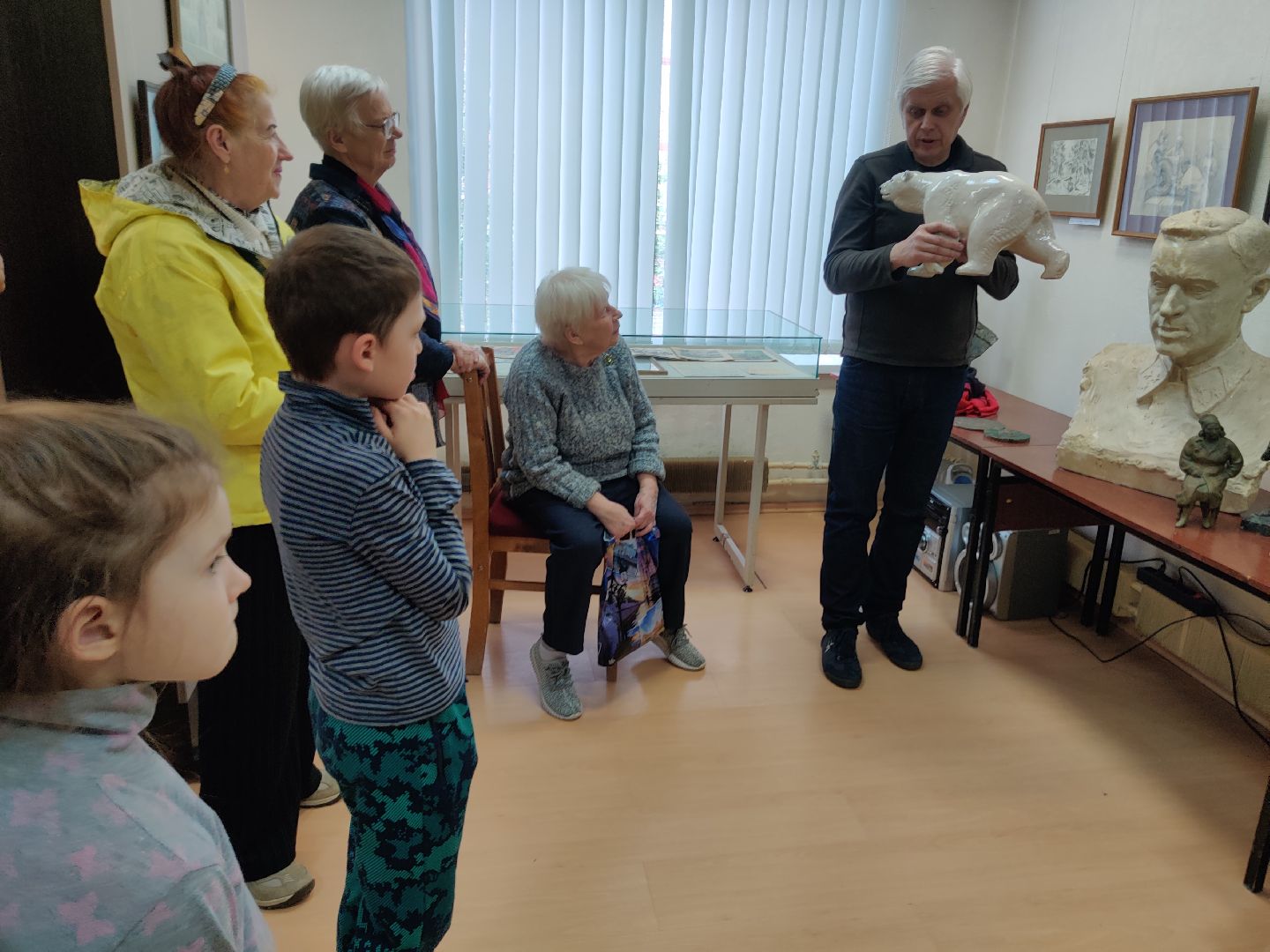 Красноармейск, Пушкинский, культура, скульптуры, ночь в музее,