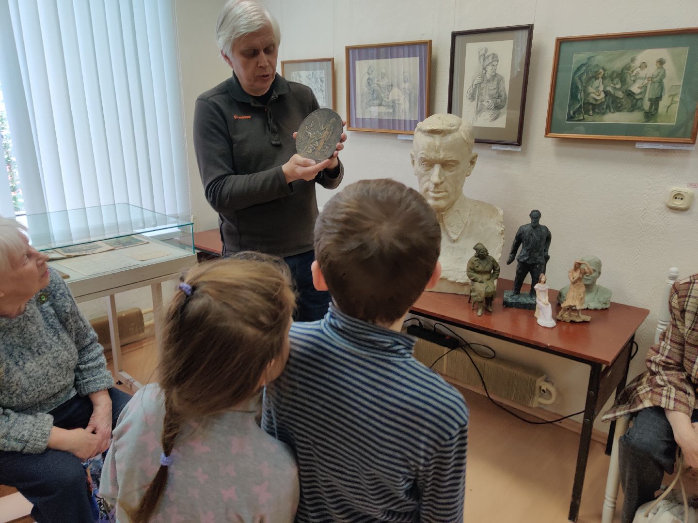 Красноармейск, Пушкинский, культура, скульптуры, ночь в музее,