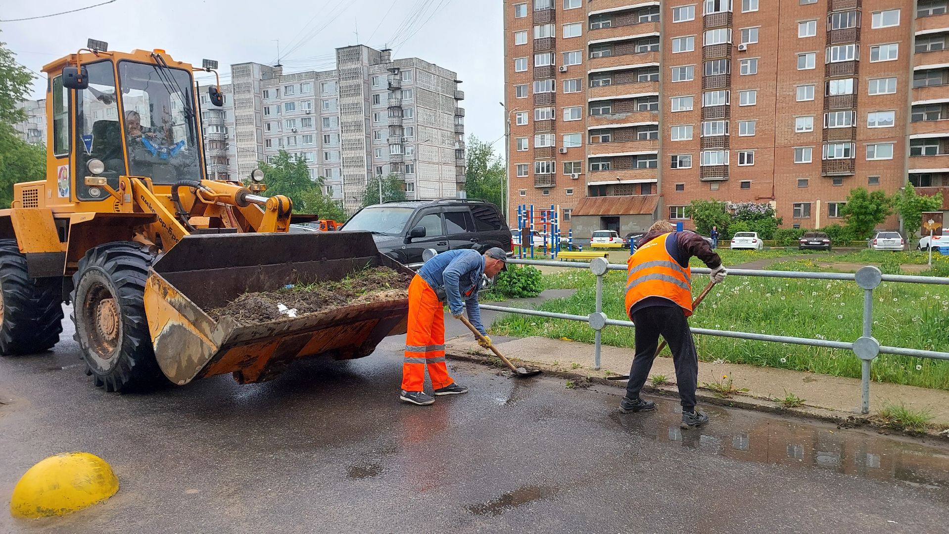 благоустройство, серпухов, дворы, МКД, дома, уборка, парковки, смет,