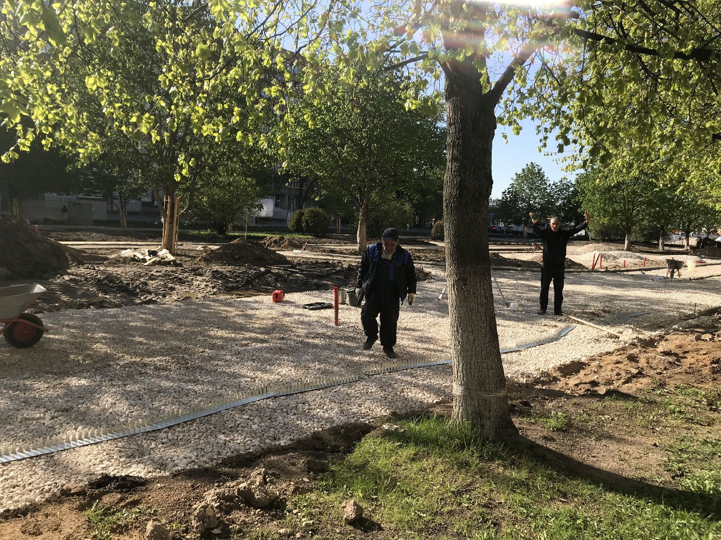 Балашиха, Бульвар цветов, благоустройство, детская площадка, спортивная площадка, теневой навес, скамейки, сухой фонтан, велодорожки