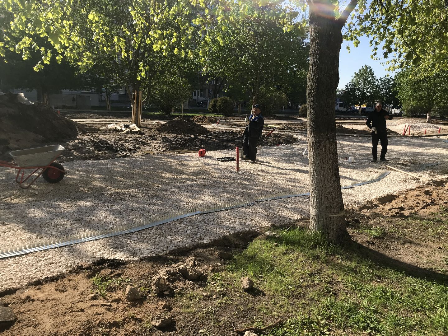 Балашиха, Бульвар цветов, благоустройство, детская площадка, спортивная площадка, теневой навес, скамейки, сухой фонтан, велодорожки