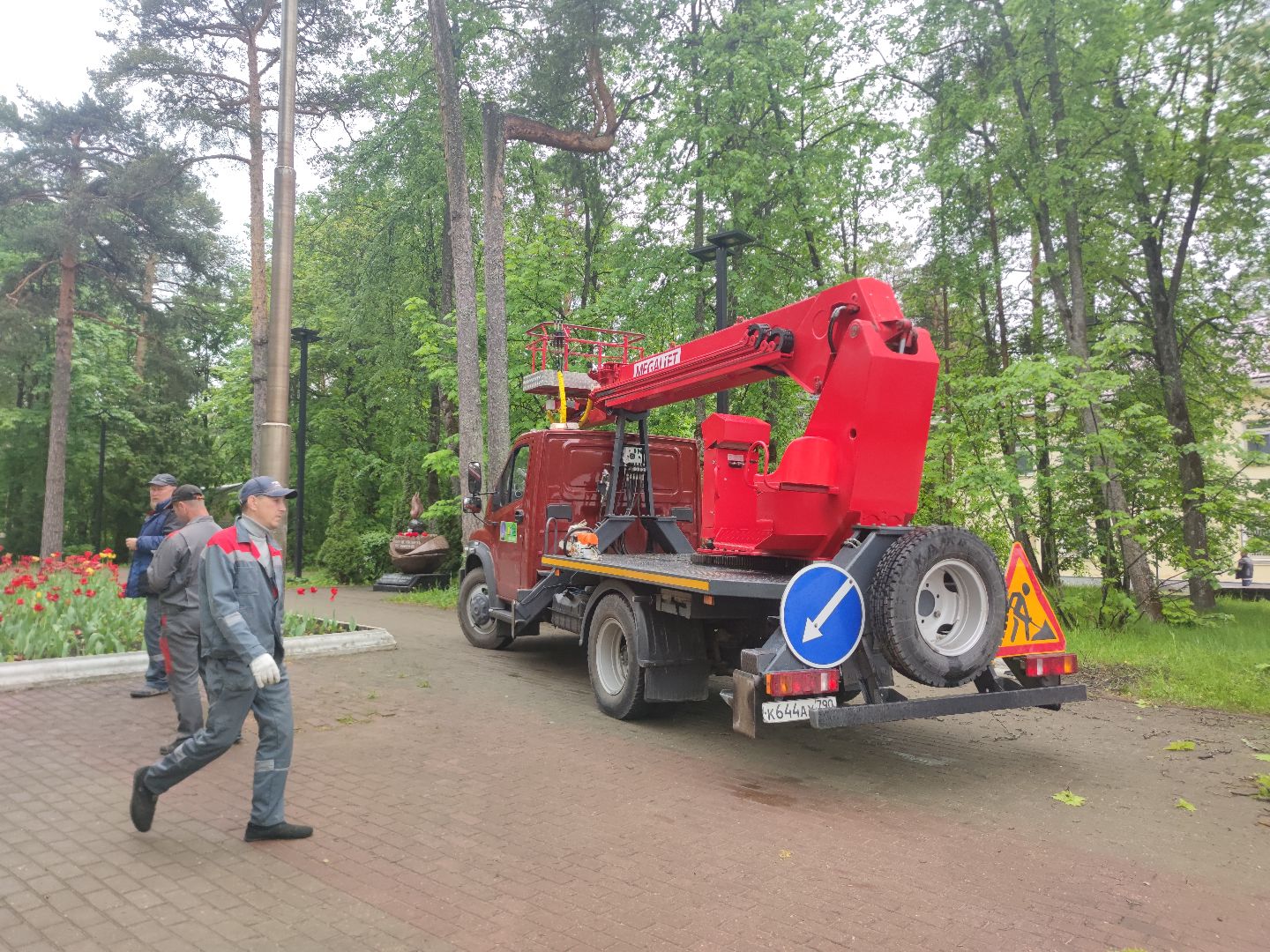 Опиловка деревьев, благоустройство, ЖКХ, Дубна