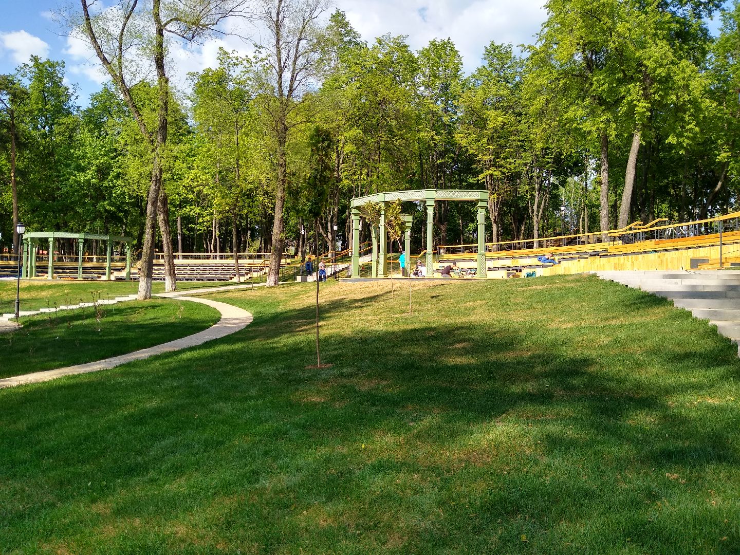 Раменское, благоустройство, парк, амфитеатр