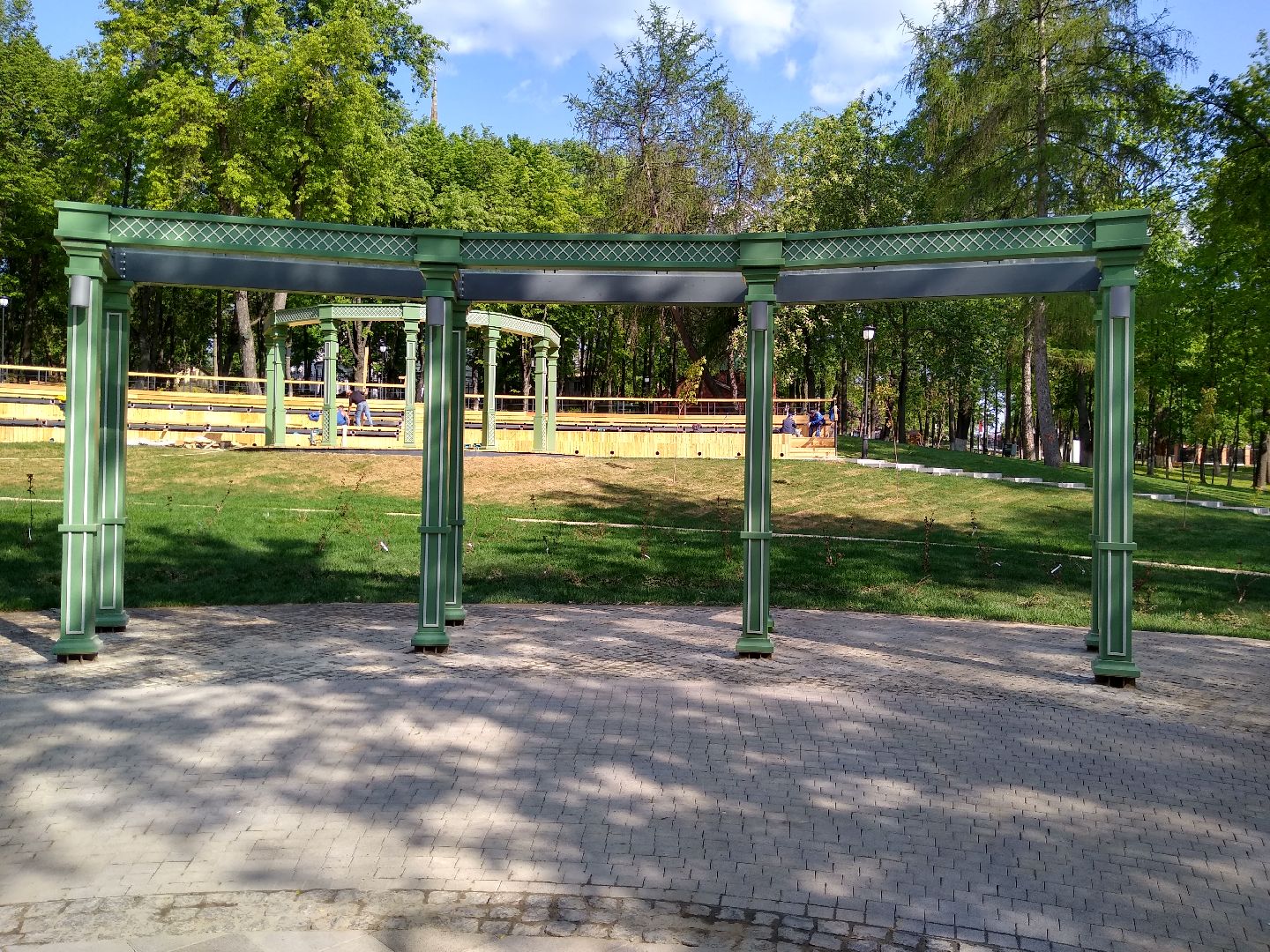 Раменское, благоустройство, парк, амфитеатр