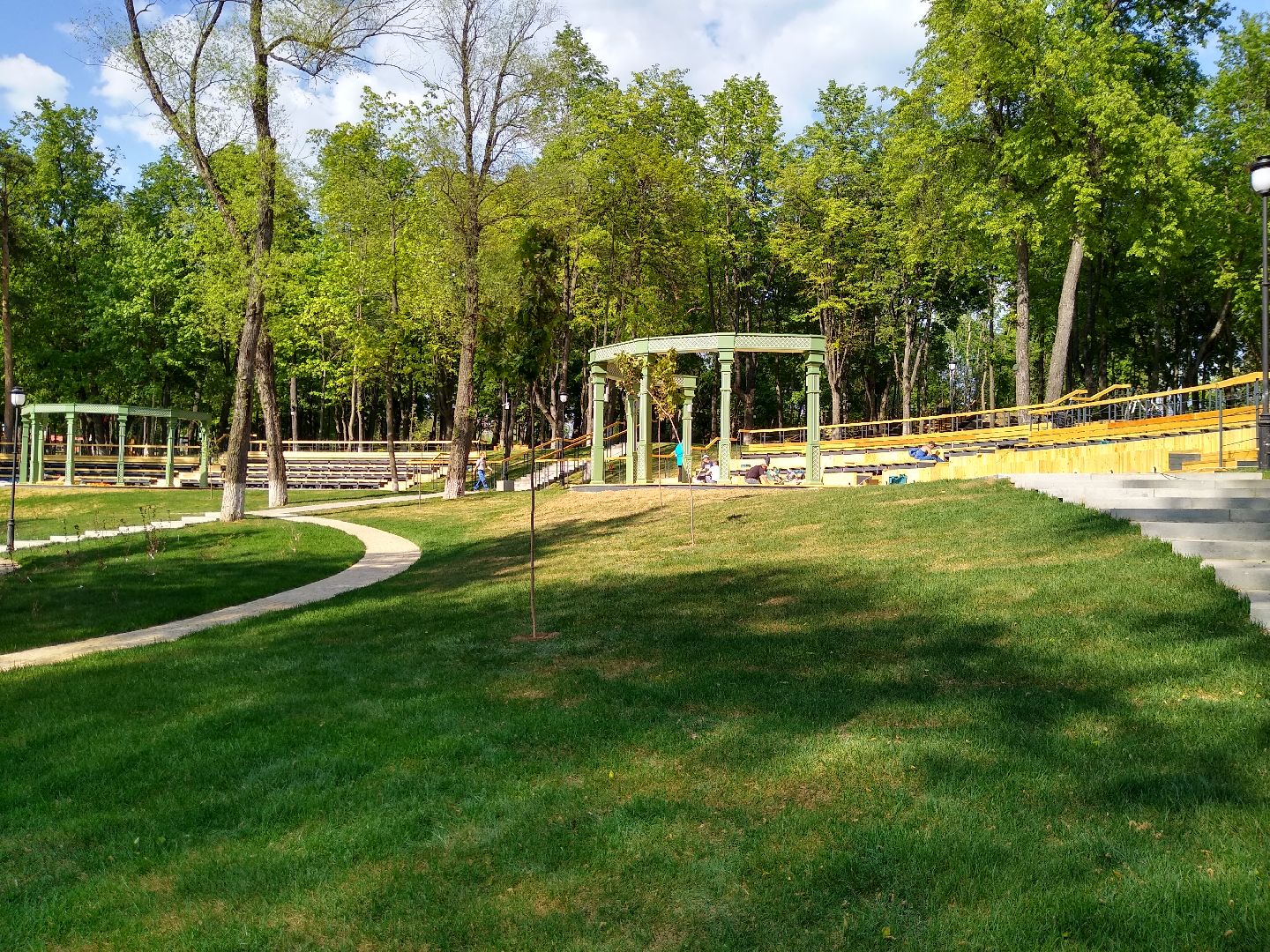 Раменское, благоустройство, парк, амфитеатр