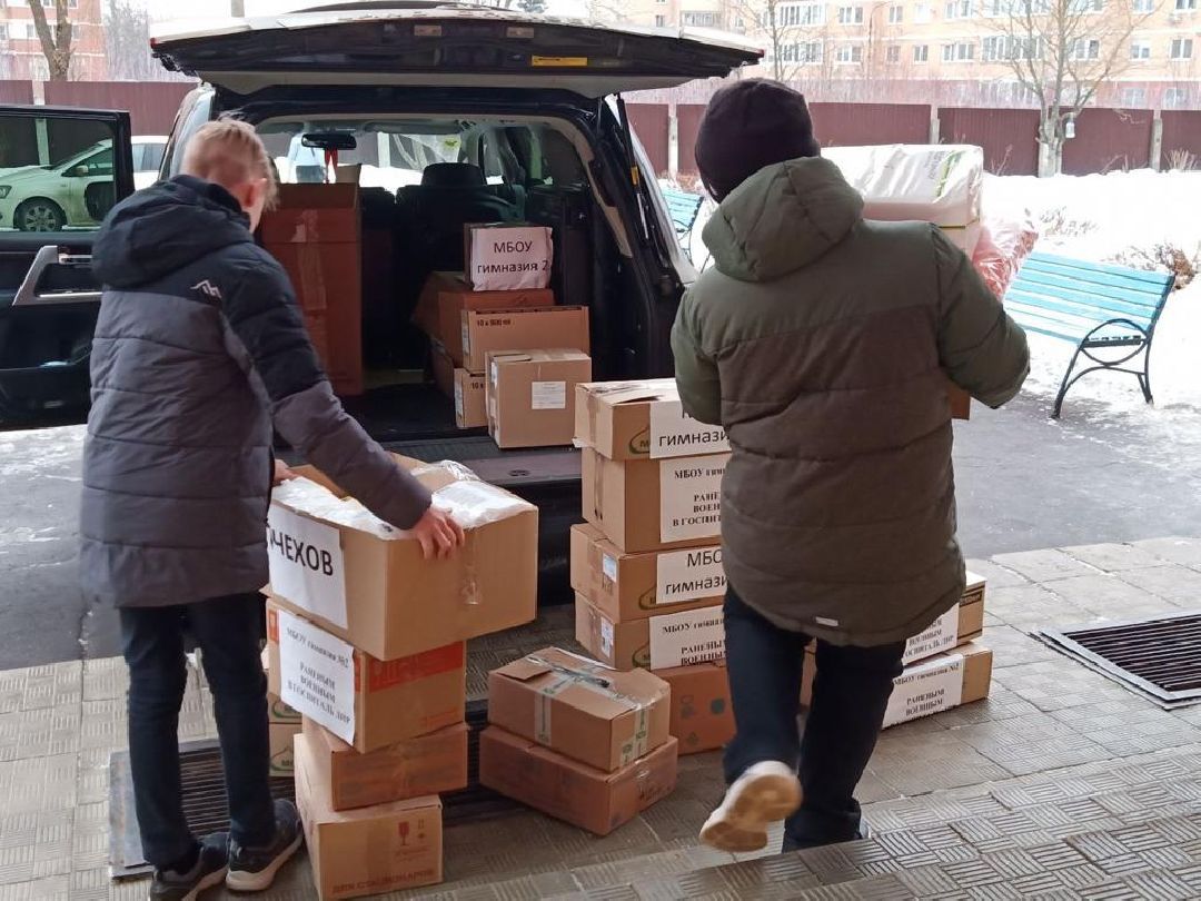 Чехов, волонтеры