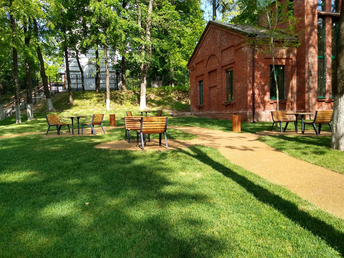 Раменское, благоустройство, парк, площадка для шахмат